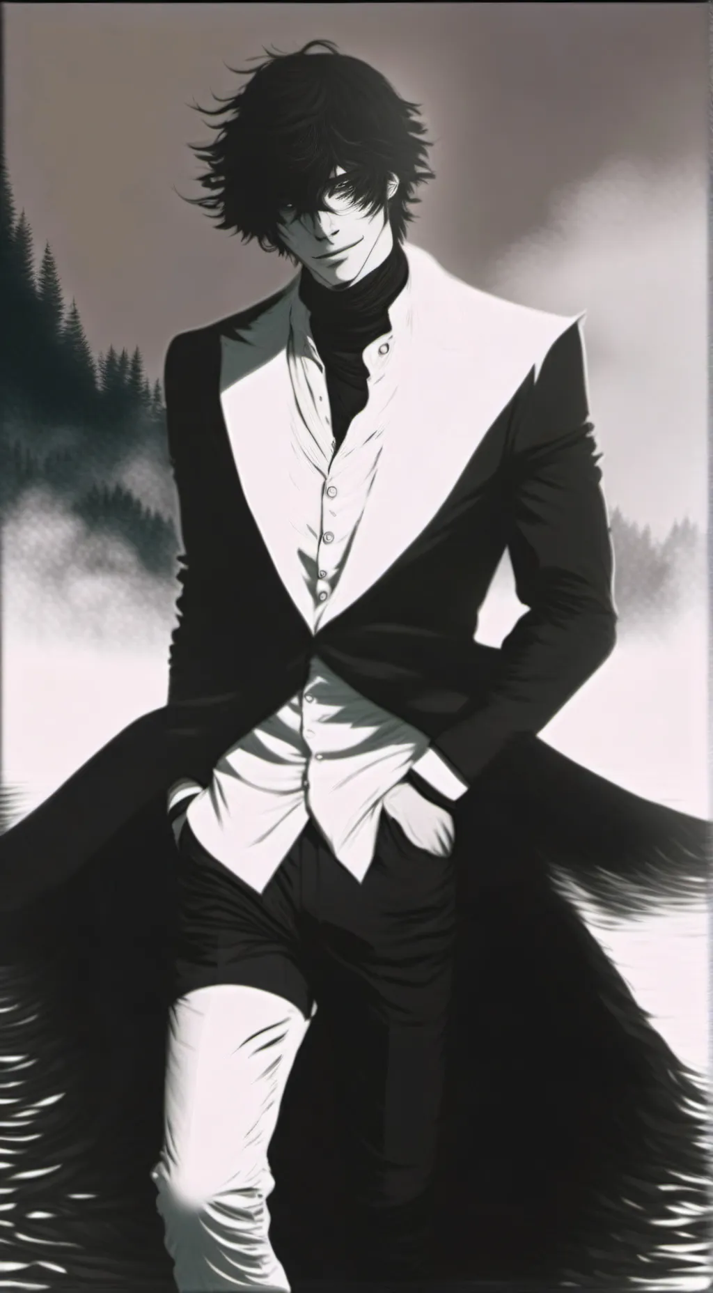 ai character: Алекс background