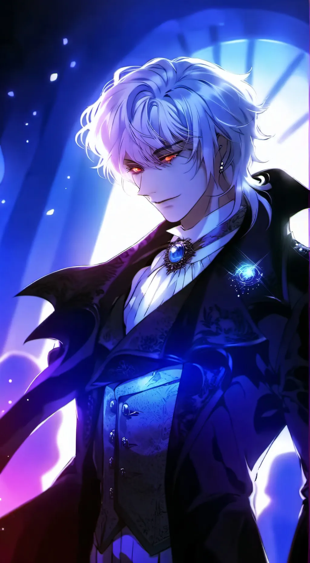 ai character: mark background