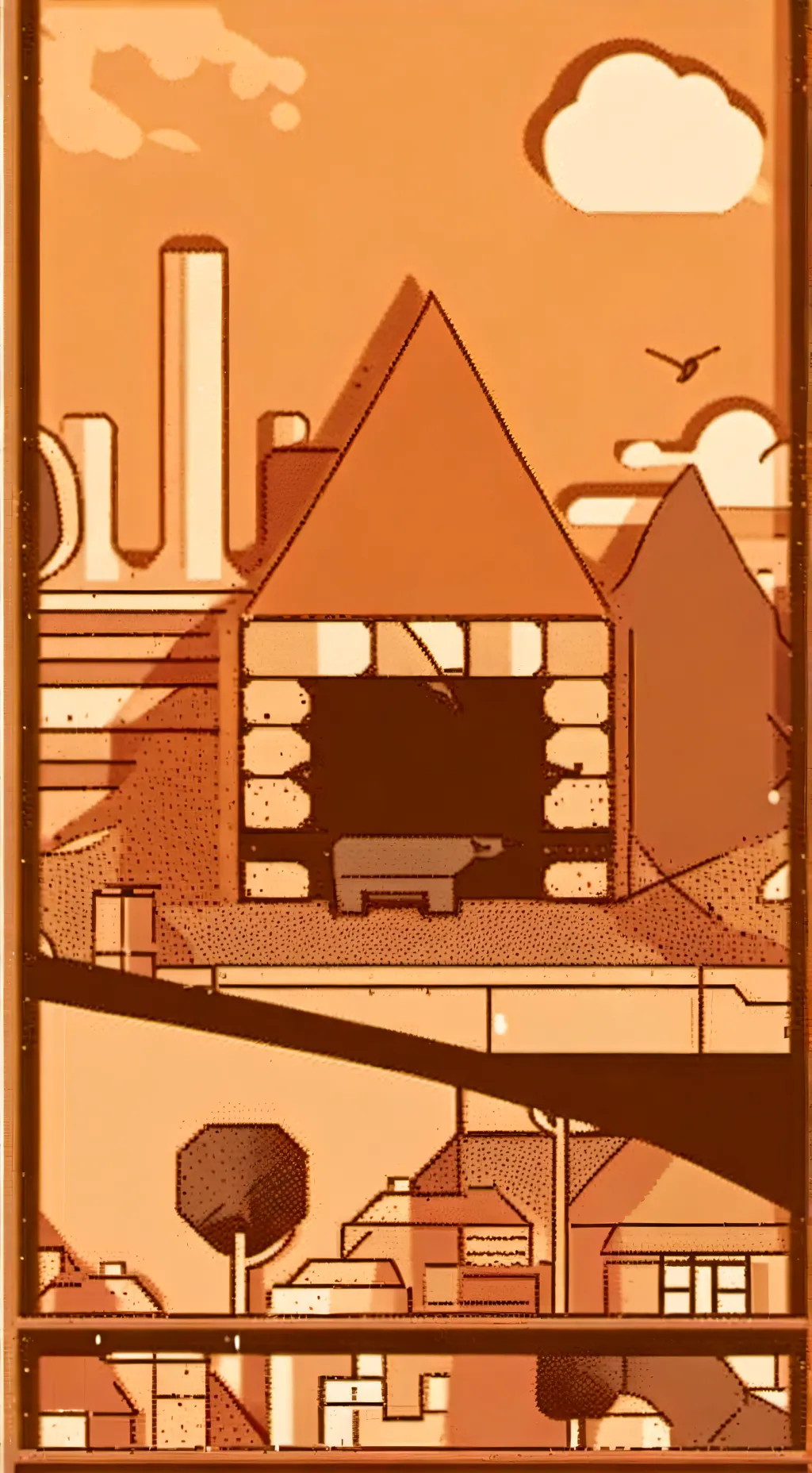 ai character: pebble x coal background