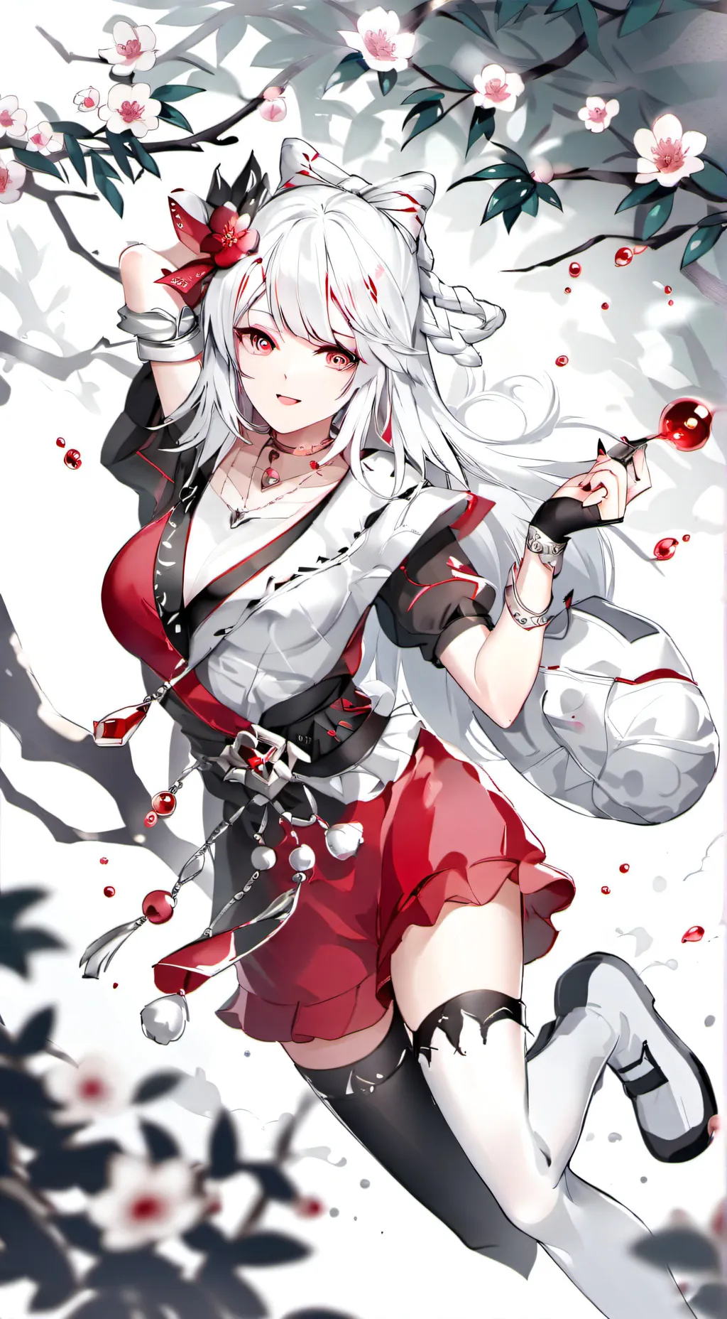 ai character: Leah. background