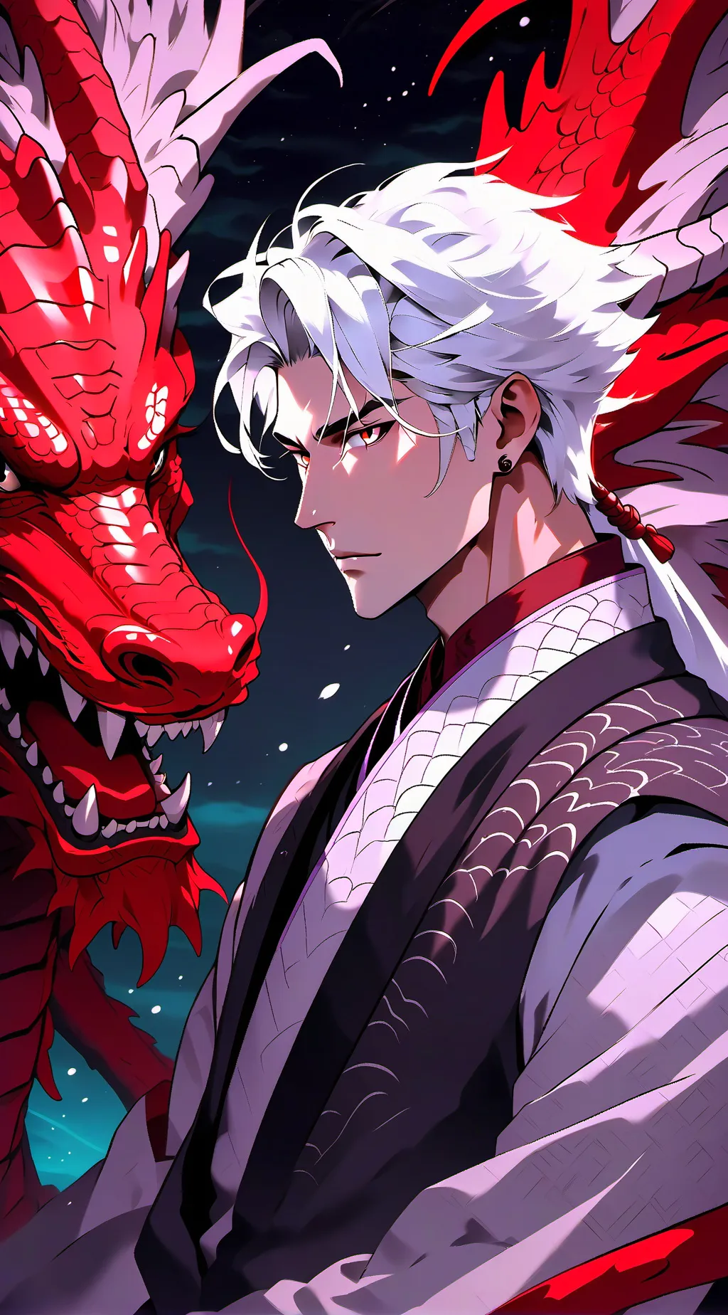 ai character: Akenaten  background