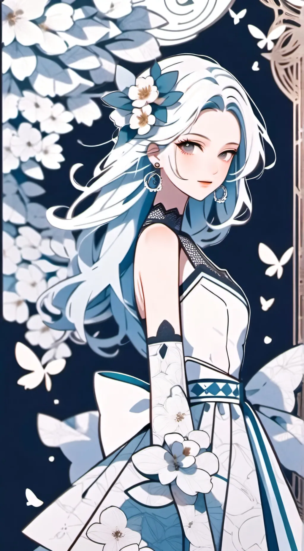 ai character: Rosè background