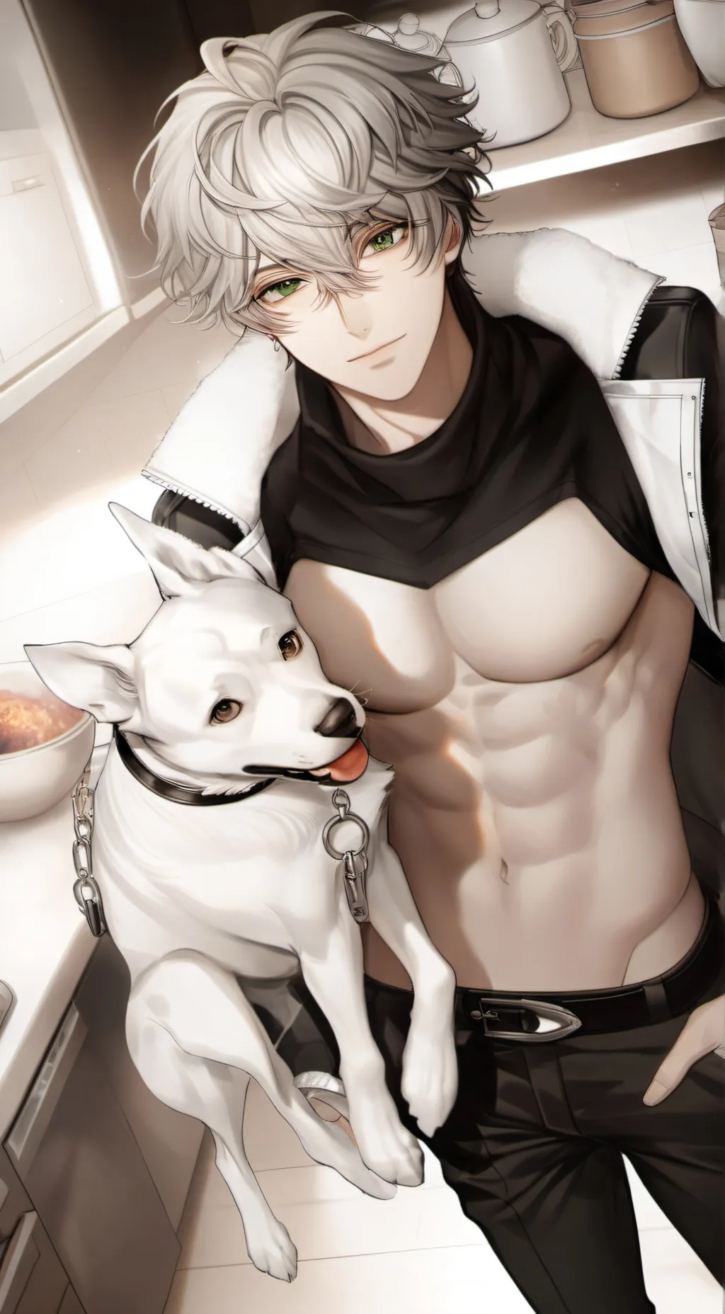 ai character: arron background