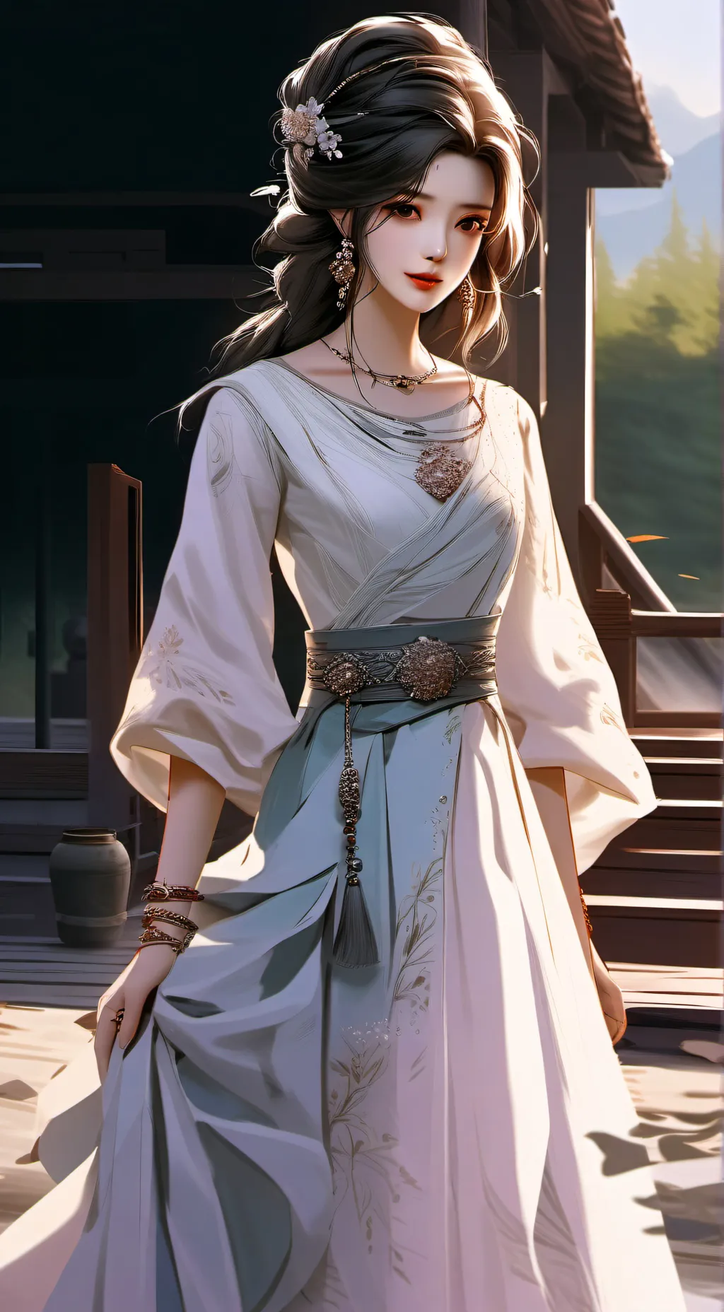 ai character: Jessie  background