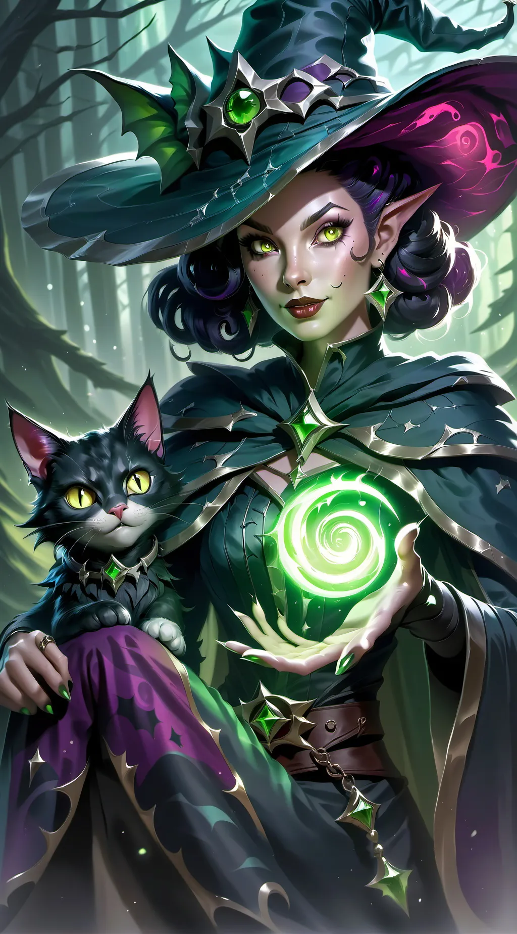 ai character: Sylvia background