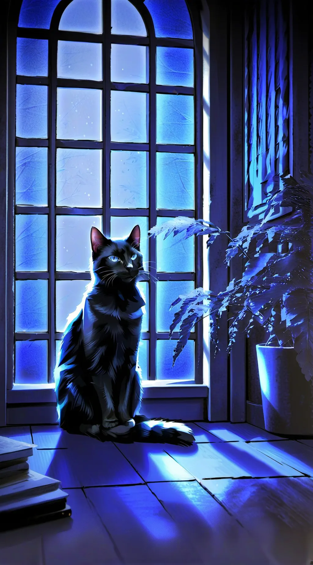 ai character: Puro background