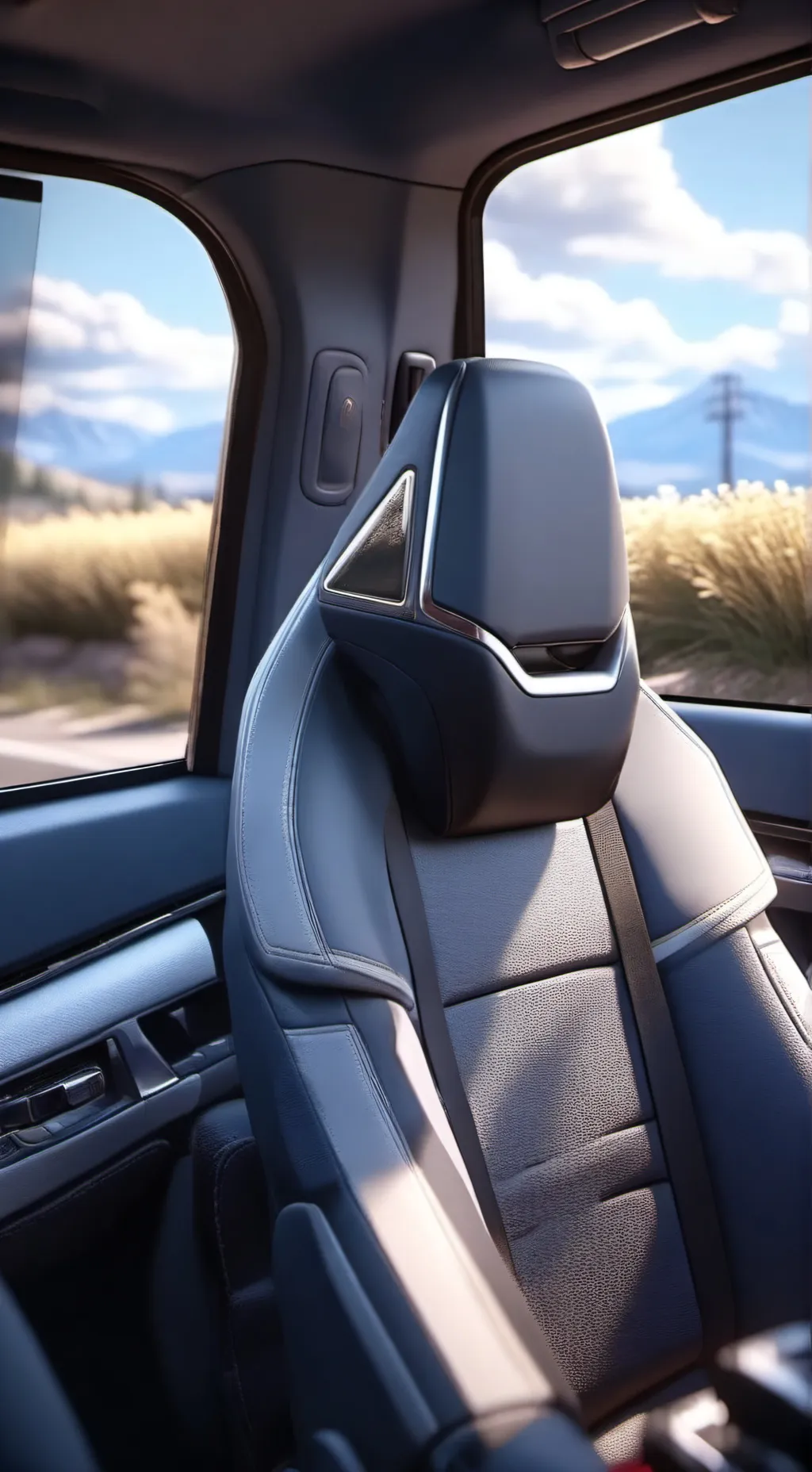 ai character: road trip  background