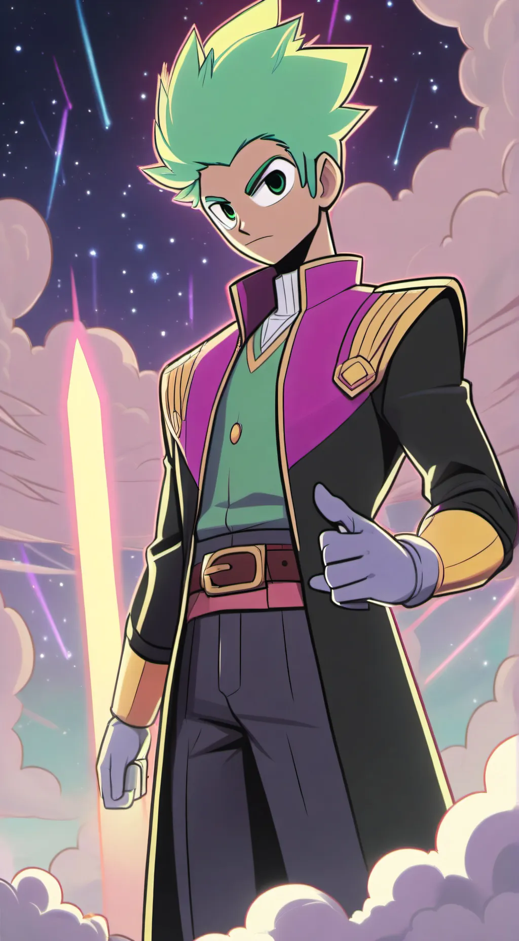 ai character: kj background