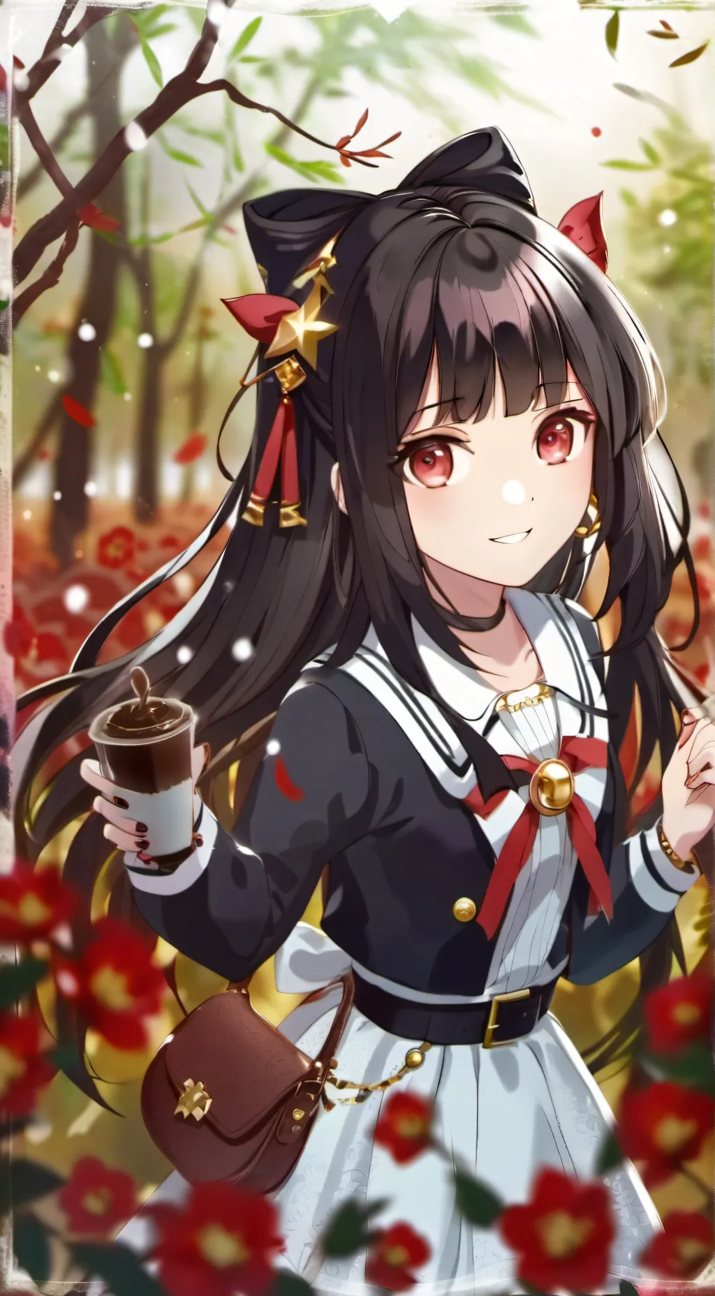 ai character: Deku x y/n💚🌸 background