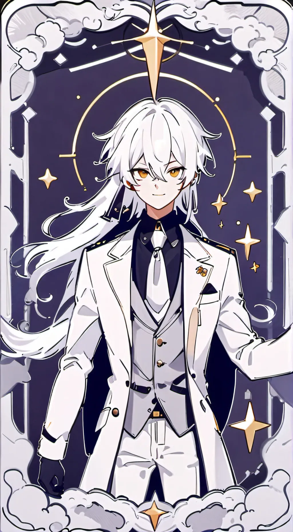 ai character: angel background