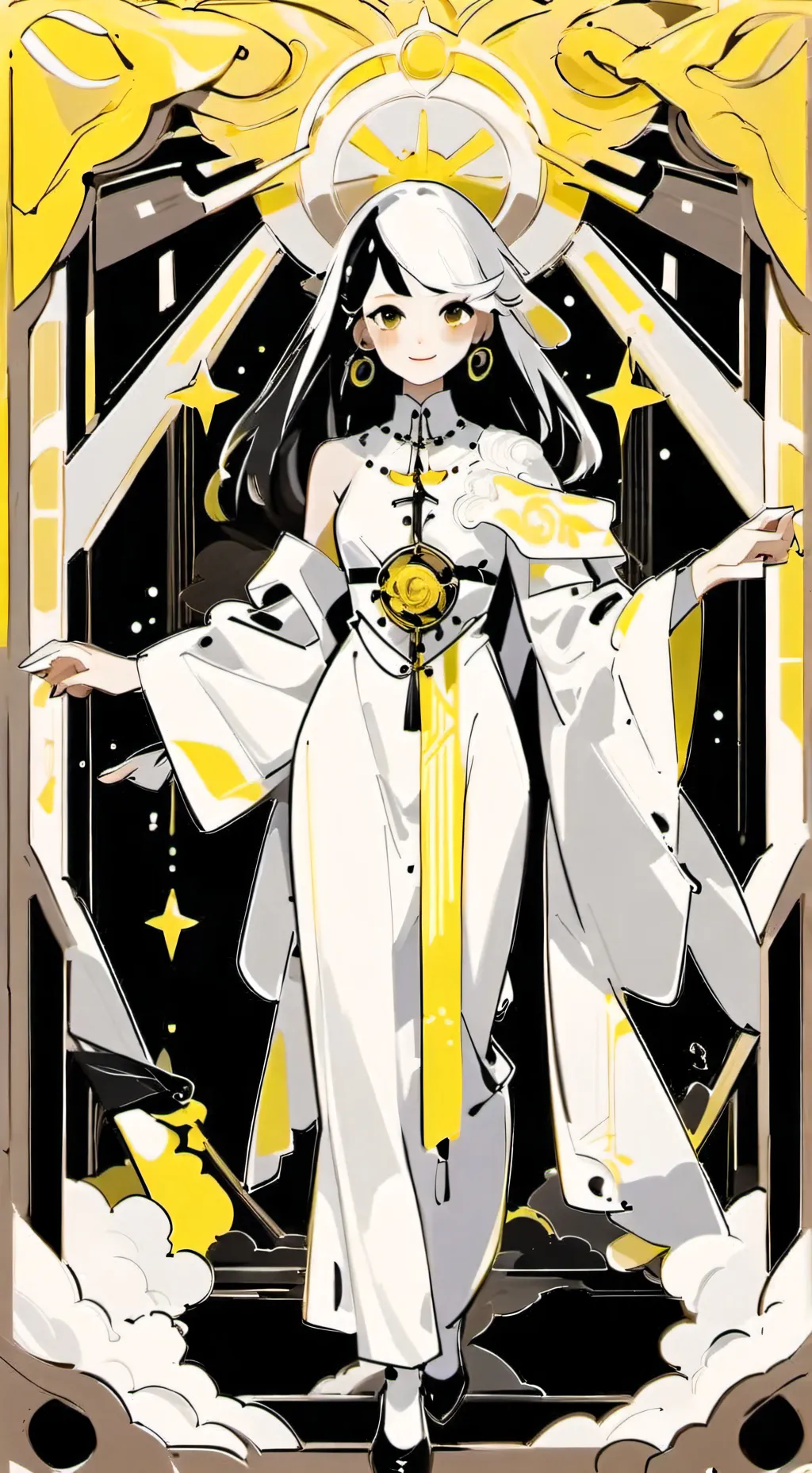 ai character: kyra  background