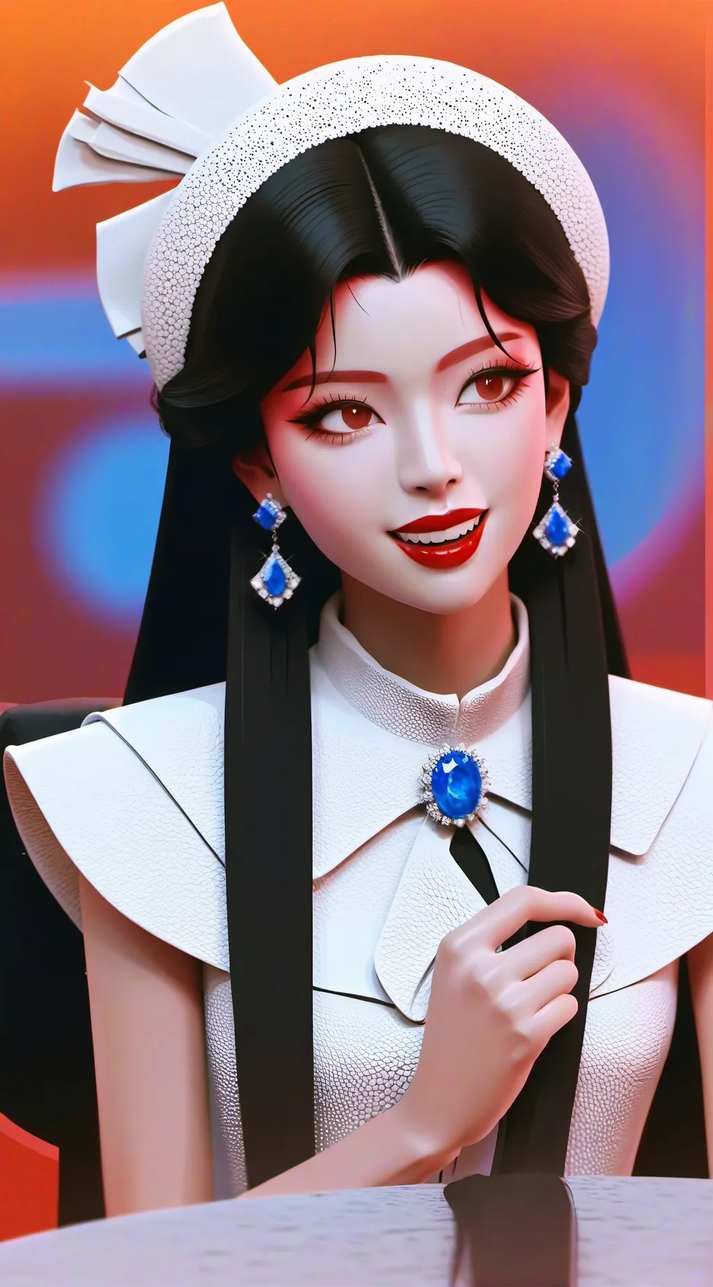 ai character: loona  background