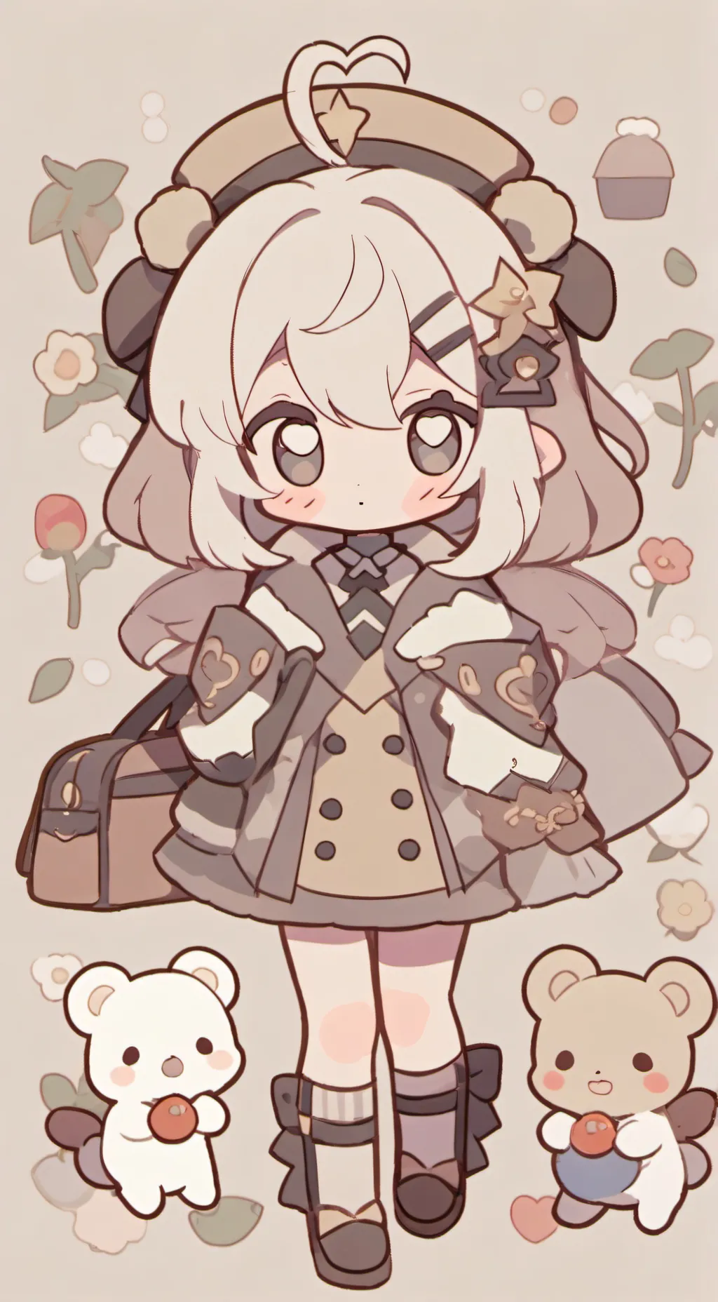 ai character: lucy  background