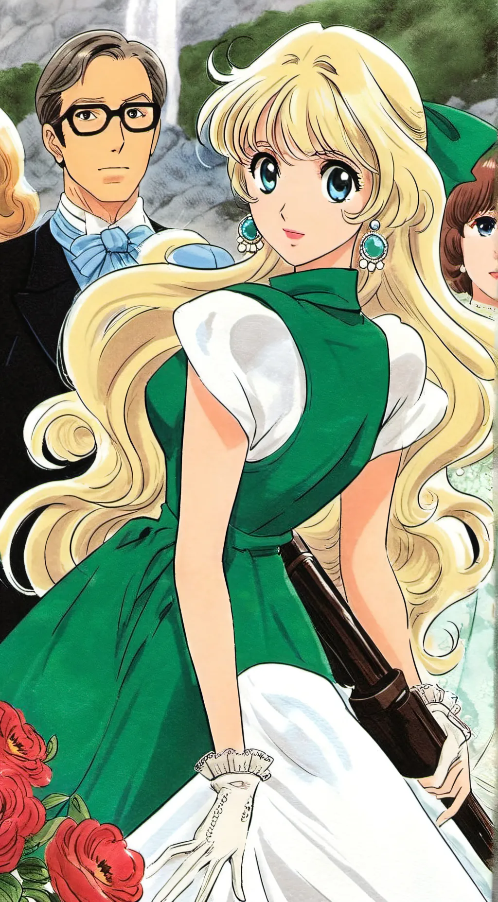 ai character: cali(mi oc) x gigi background