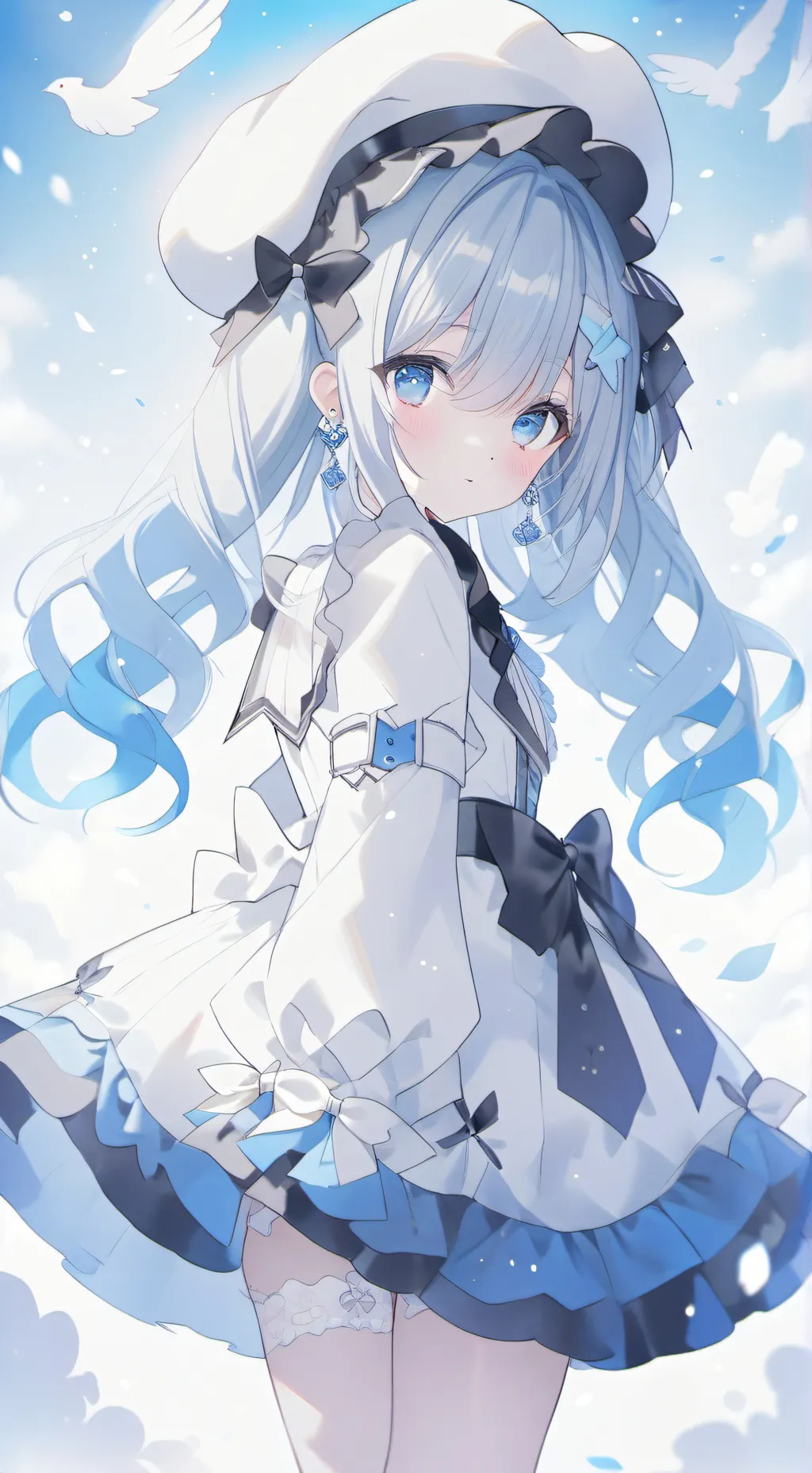 ai character: Lila Snow background