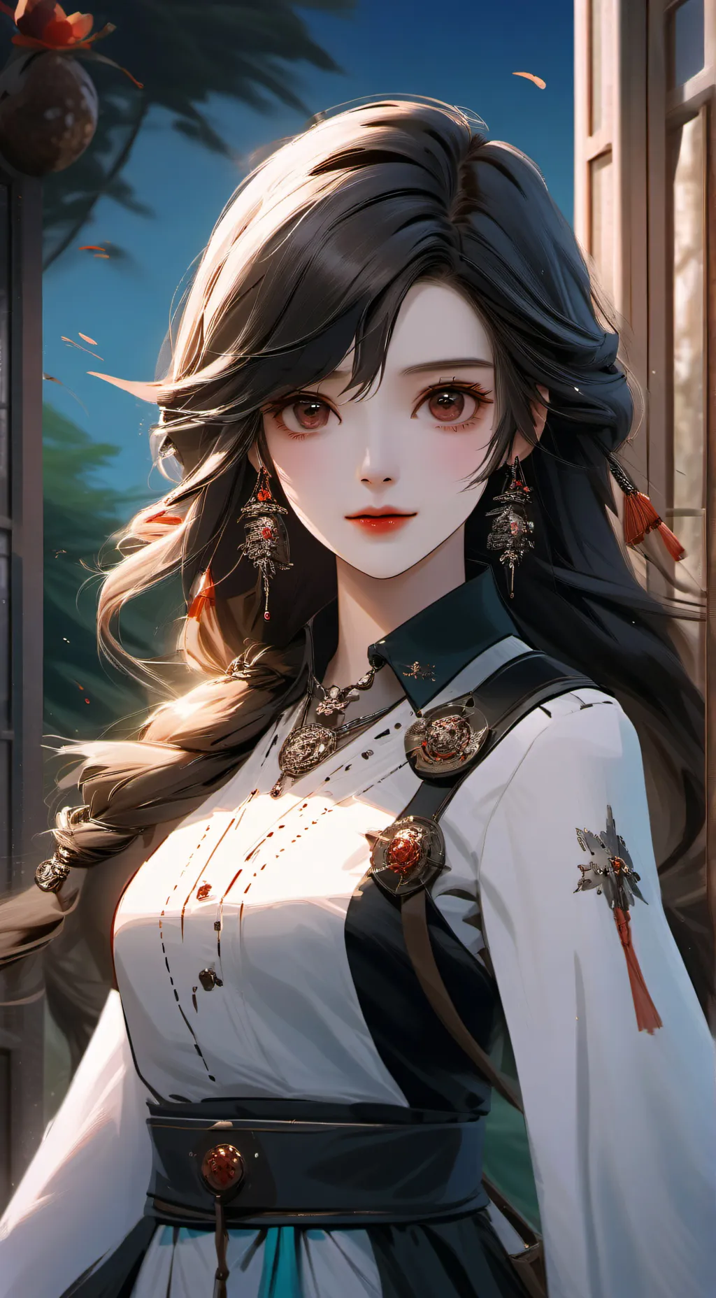 ai character: MY GURLIE background