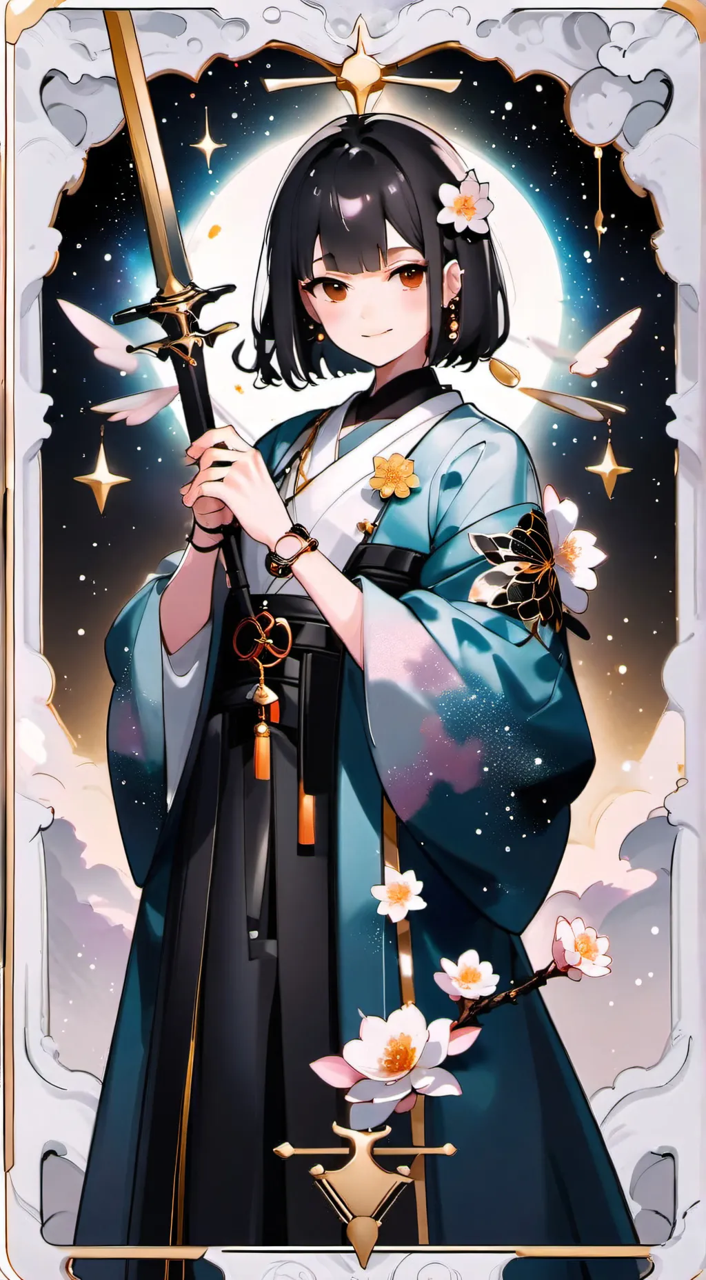 ai character: uma nova hashira background