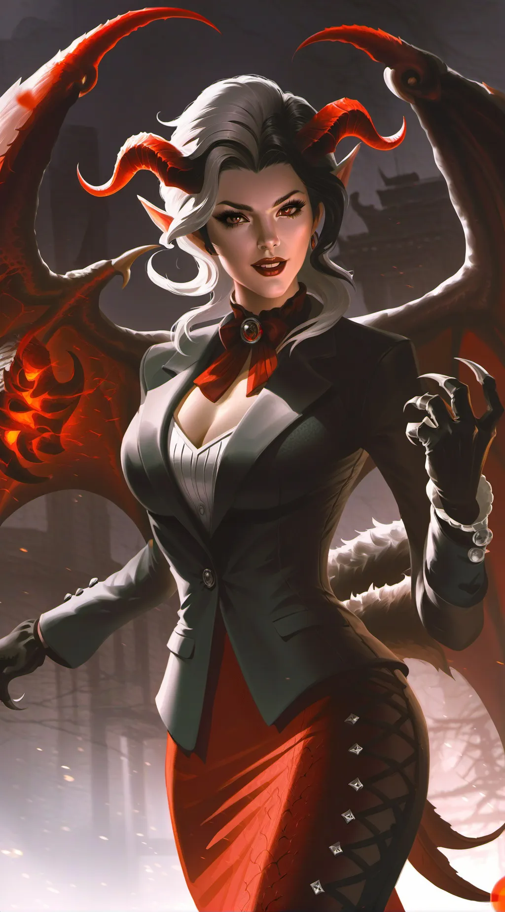 ai character: Lilith  background