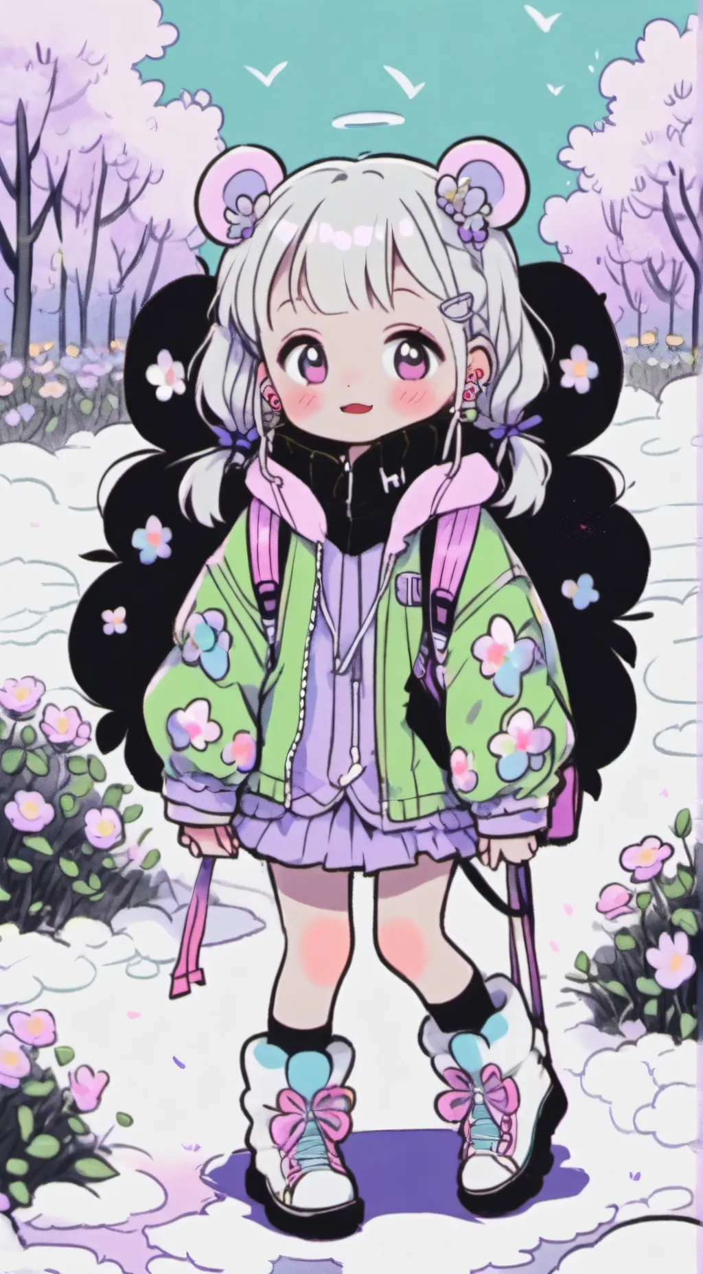 ai character: beek background