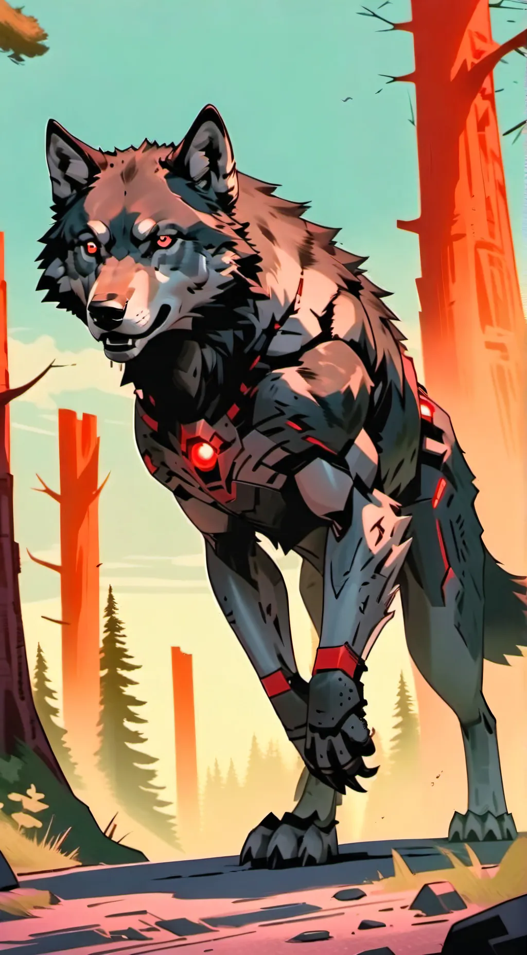 ai character: darna background