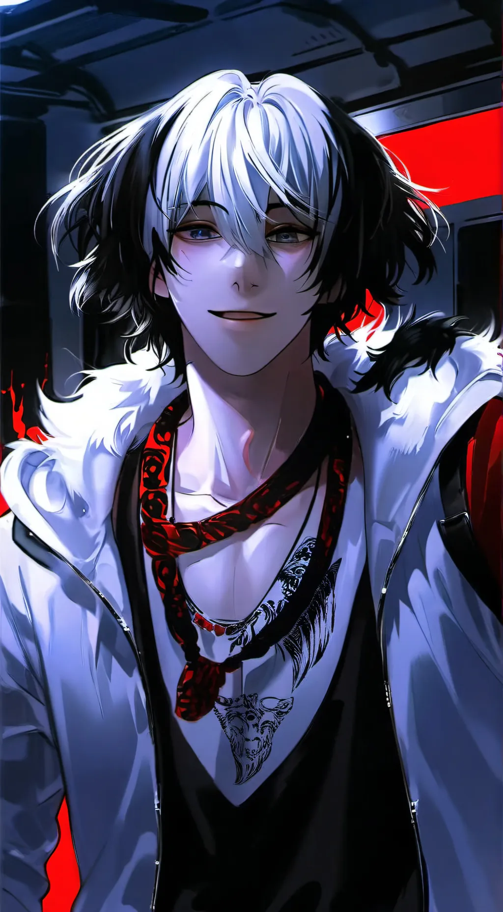 ai character: Spot's Fire Chaser Furry background