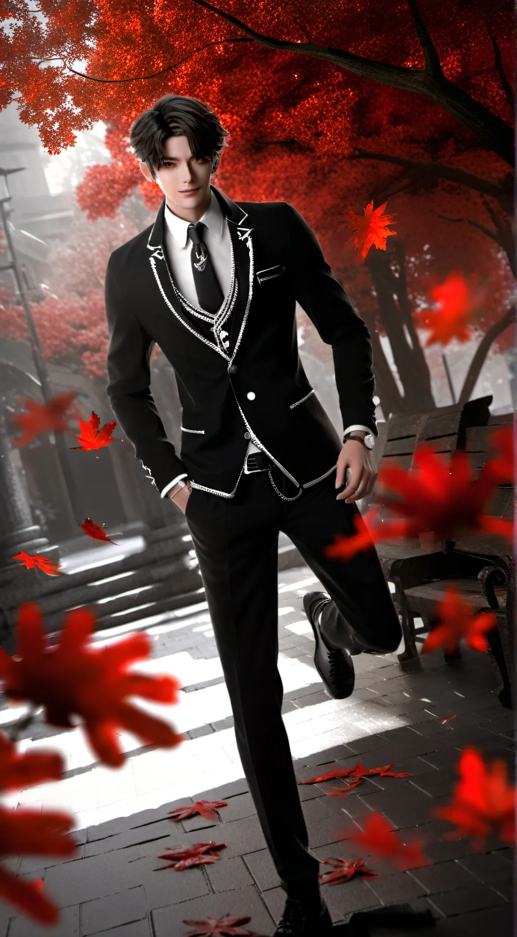 ai character: André  background