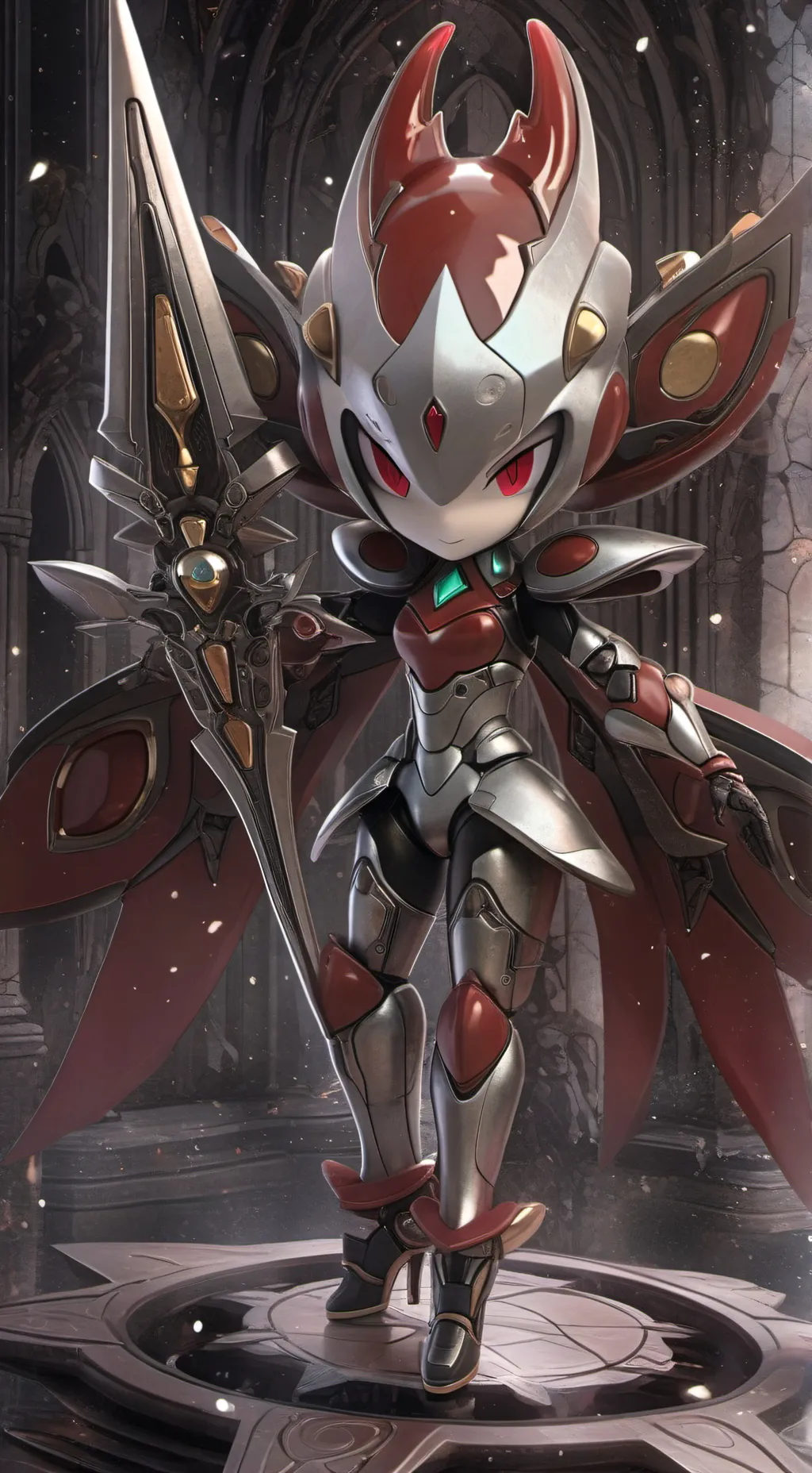 ai character: Coliflower Scizor  background