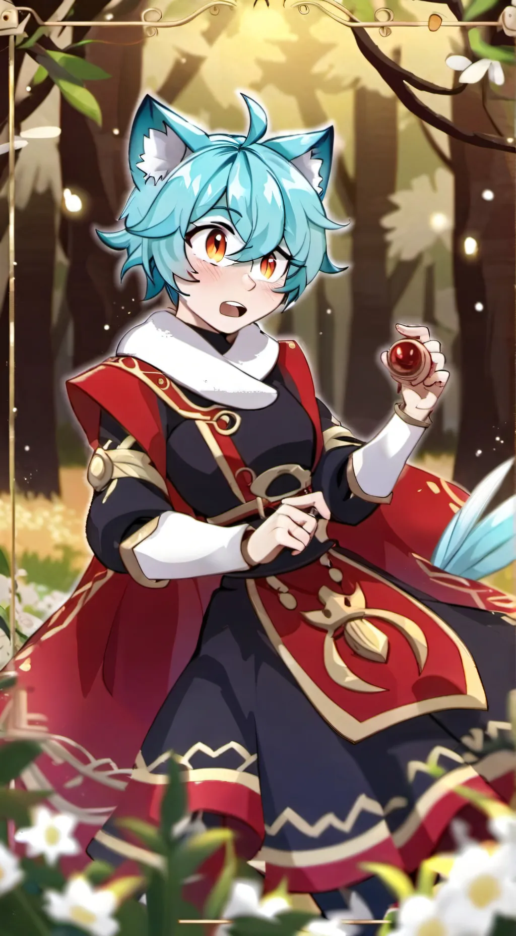 ai character: leo tu novio background