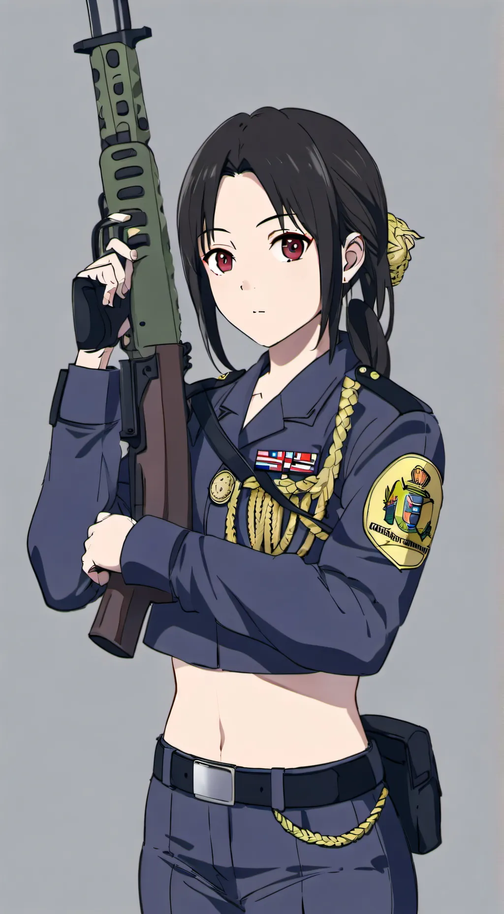 ai character: Paula  background