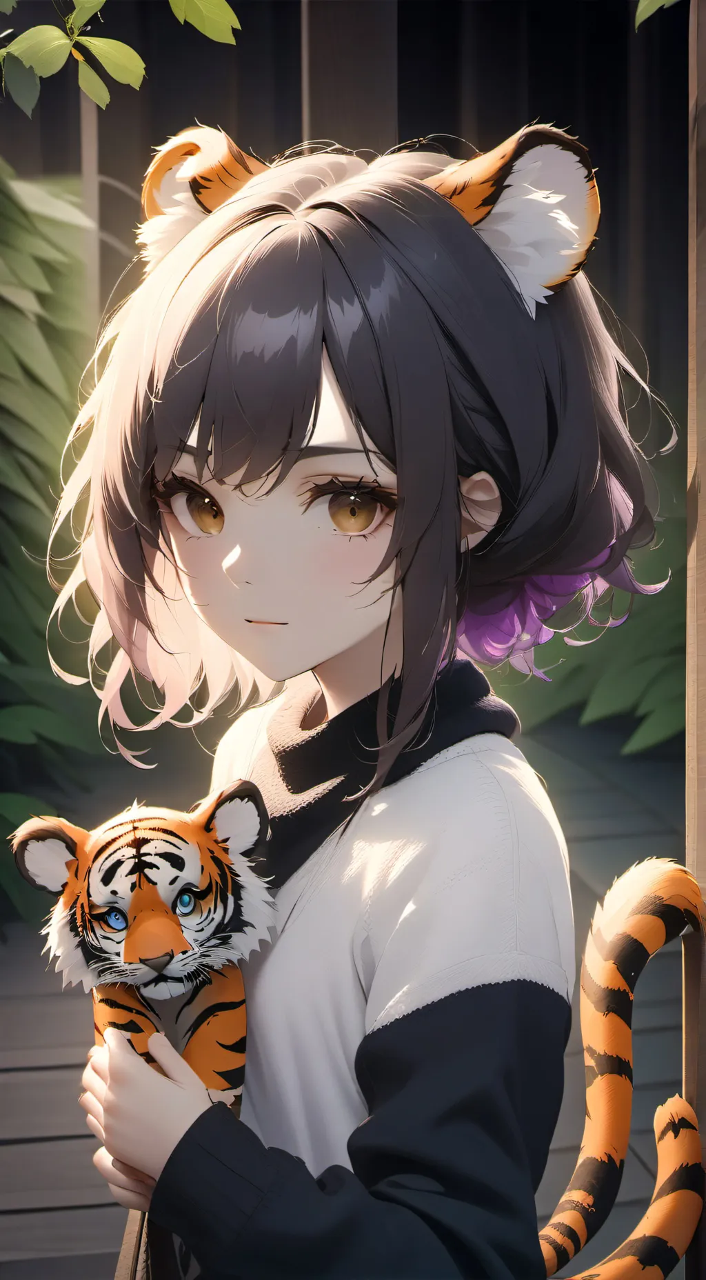 ai character: Tigerina Spirit background