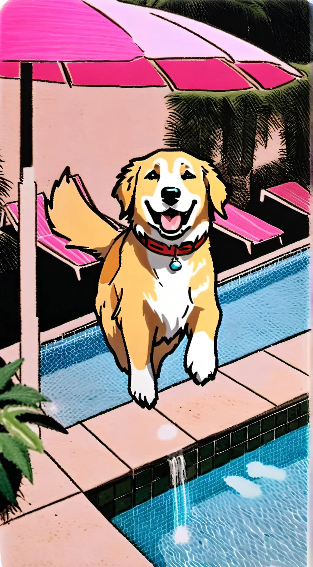 ai character: SOY DOGDAY  Y TU background