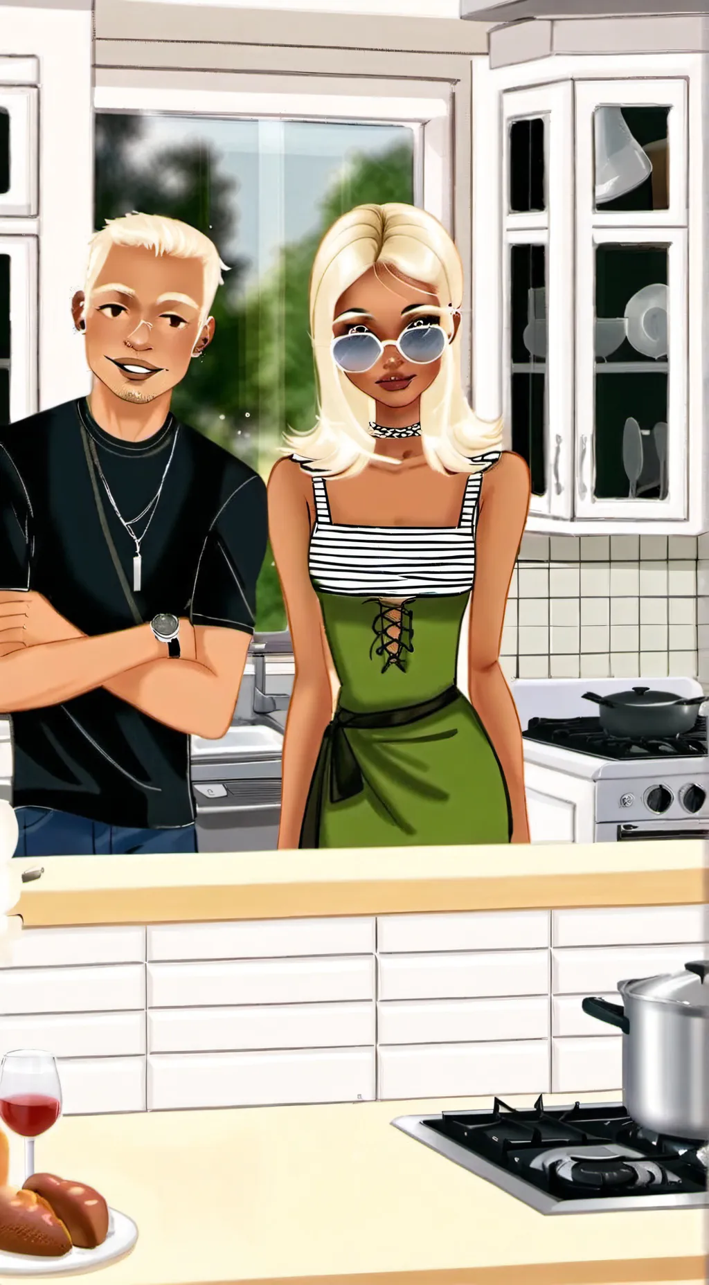 ai character: Atherial background