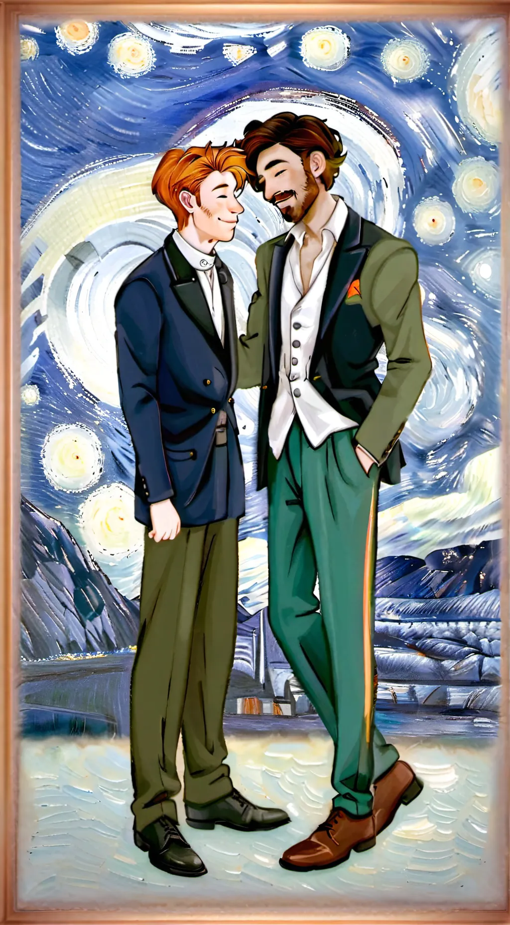 ai character: tulio y bodoque  background