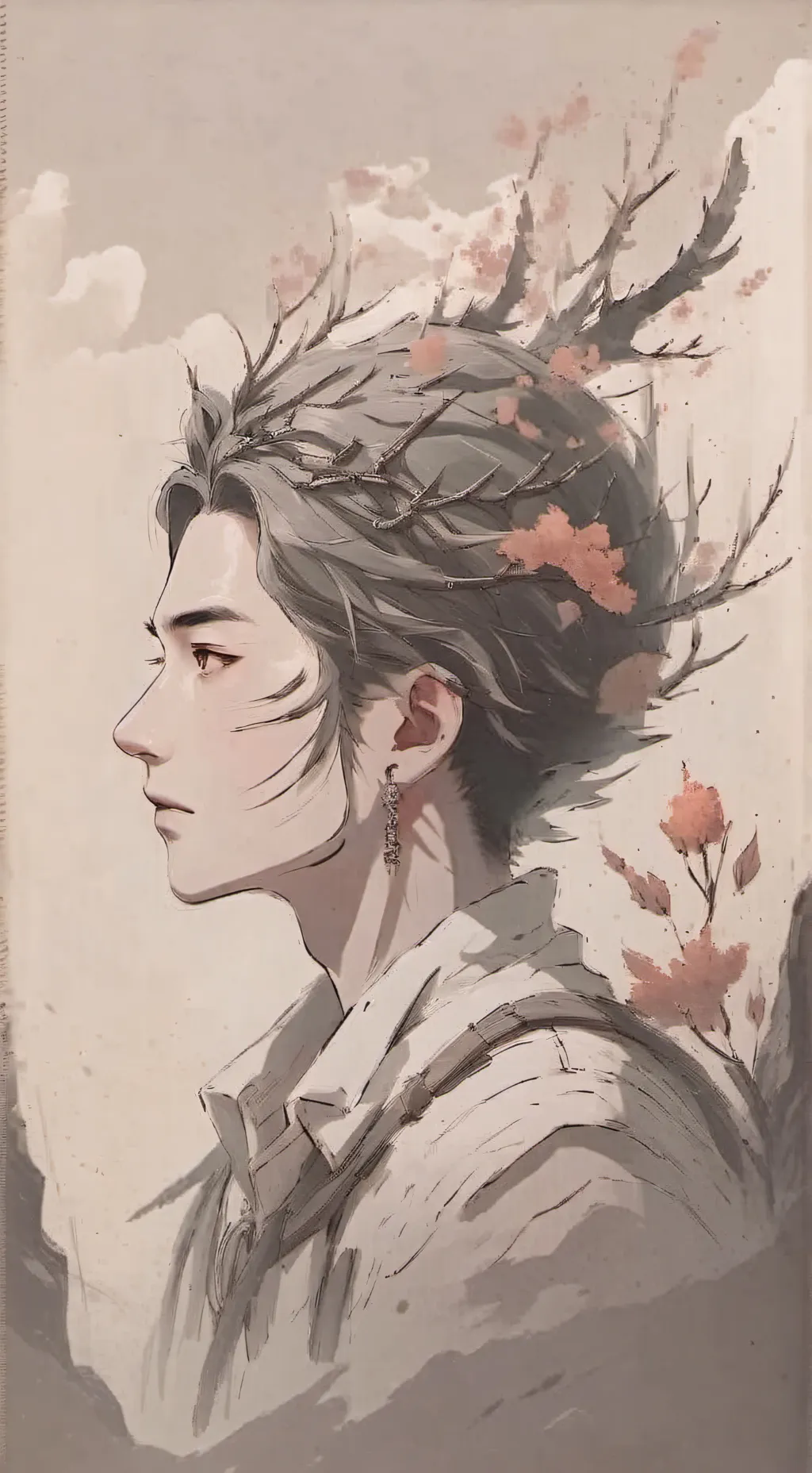 ai character: Arón background