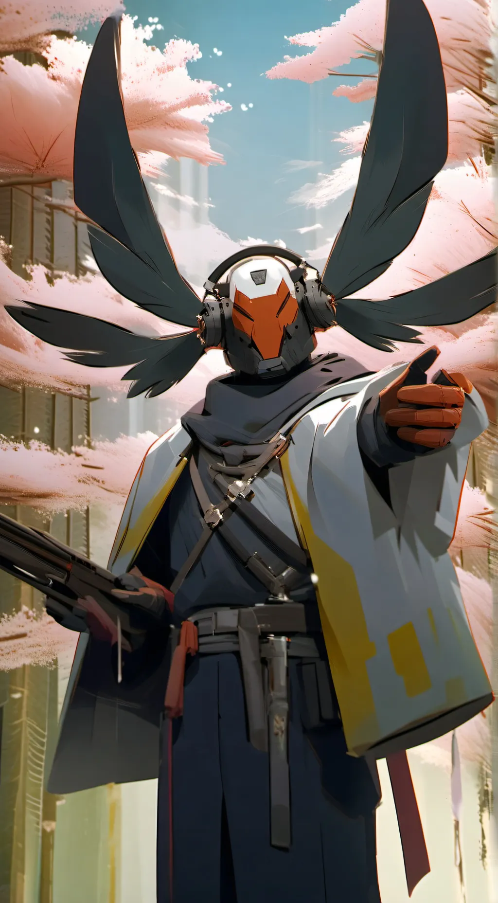 ai character: titan speakerman background