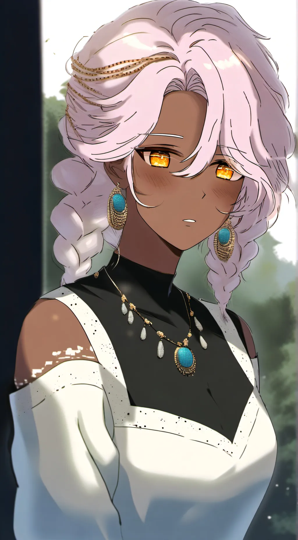 ai character: Your bestie❤️💖💝💘🌸💮 background