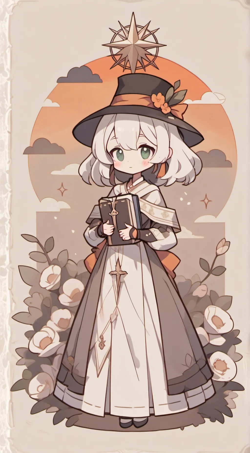 ai character: Mee background