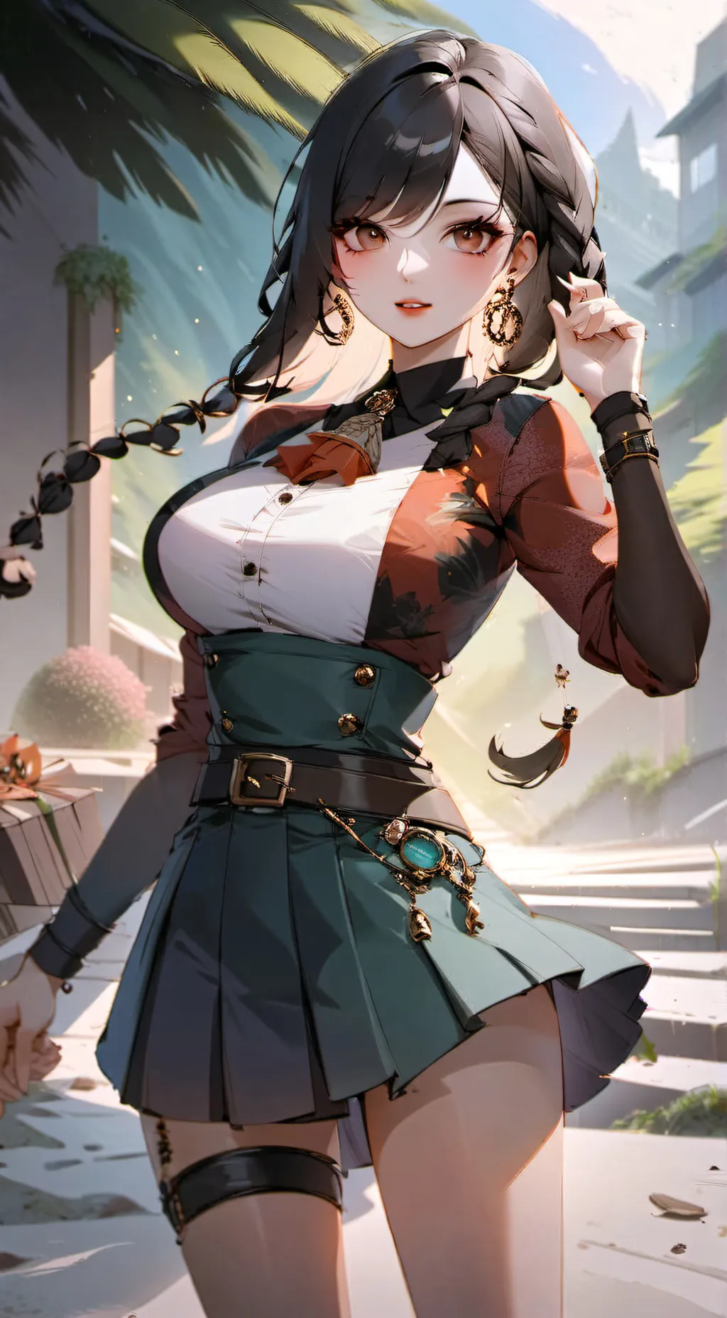 ai character: lin background