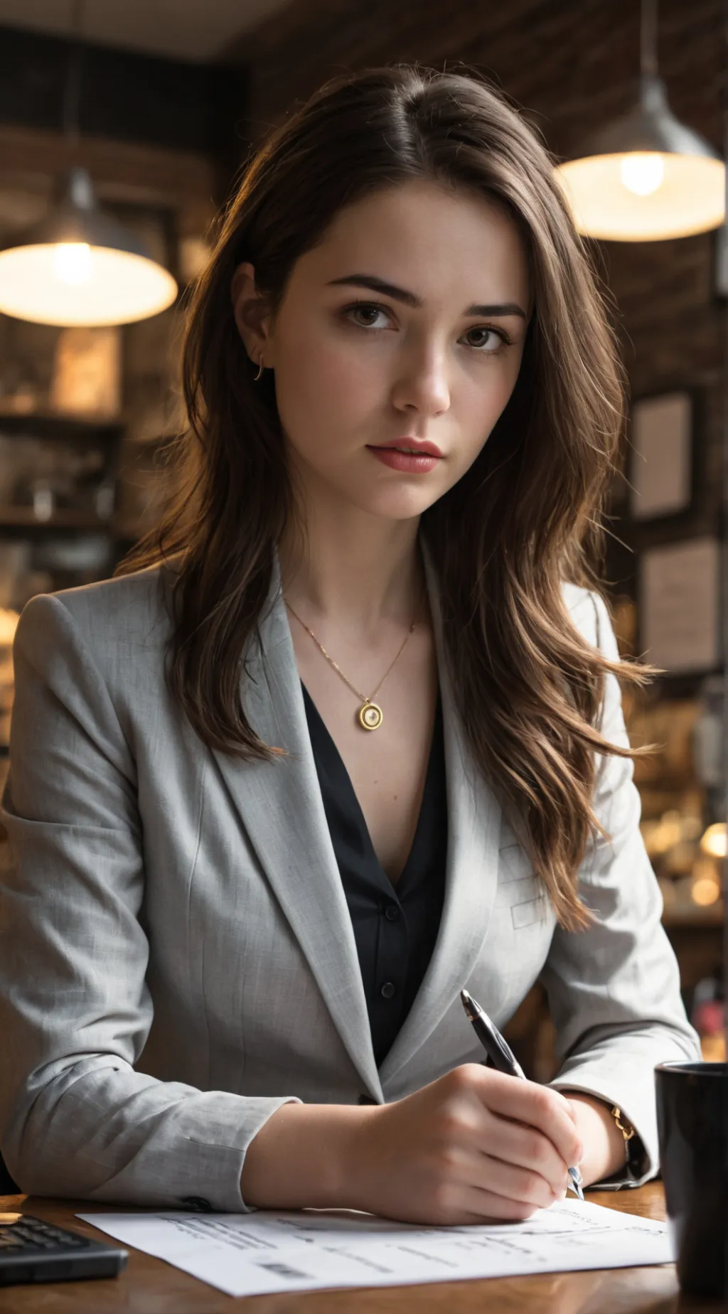 ai character: The Demanding Data Analyst background