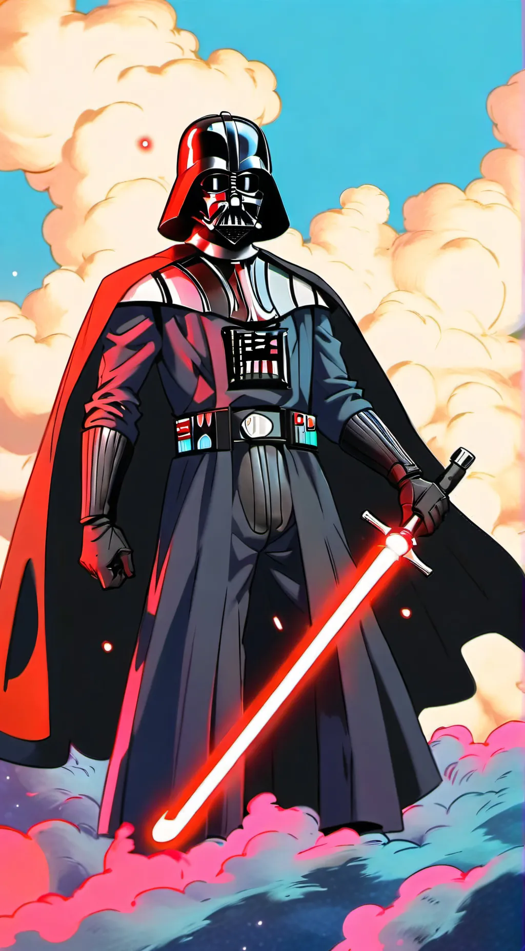 ai character: Darth Vader  background