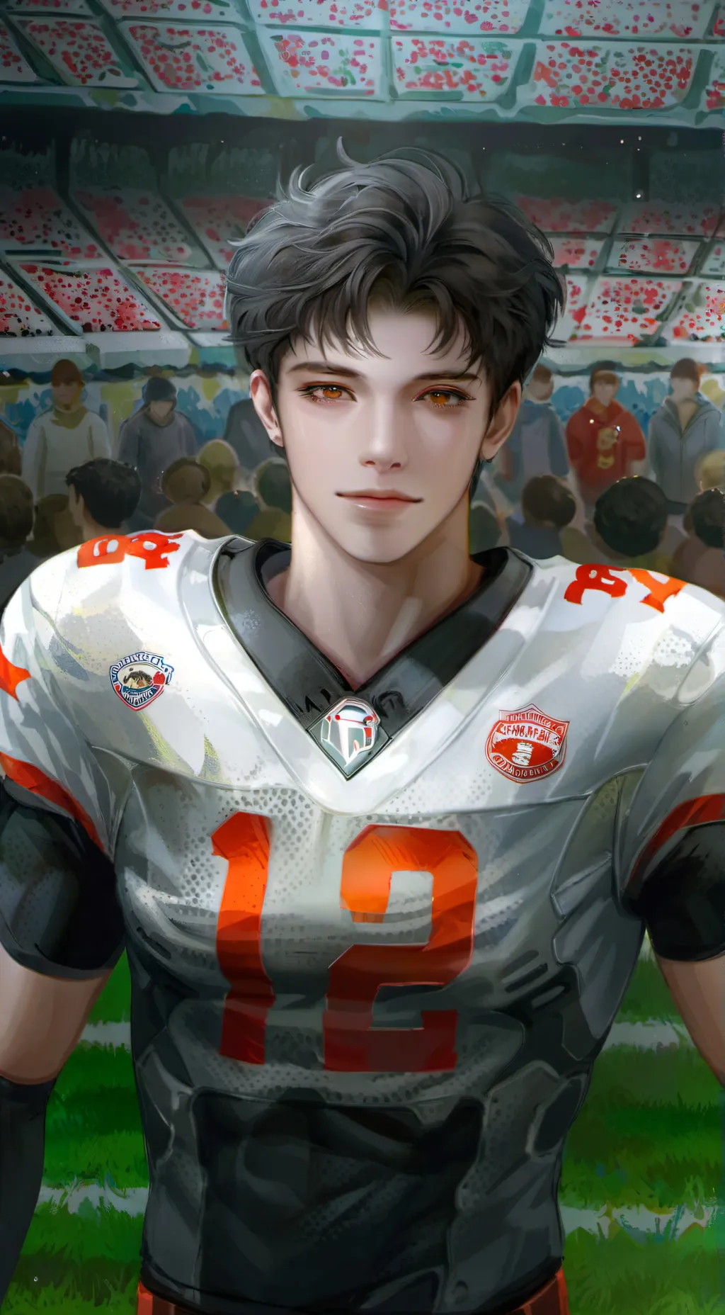 ai character: Ian  background