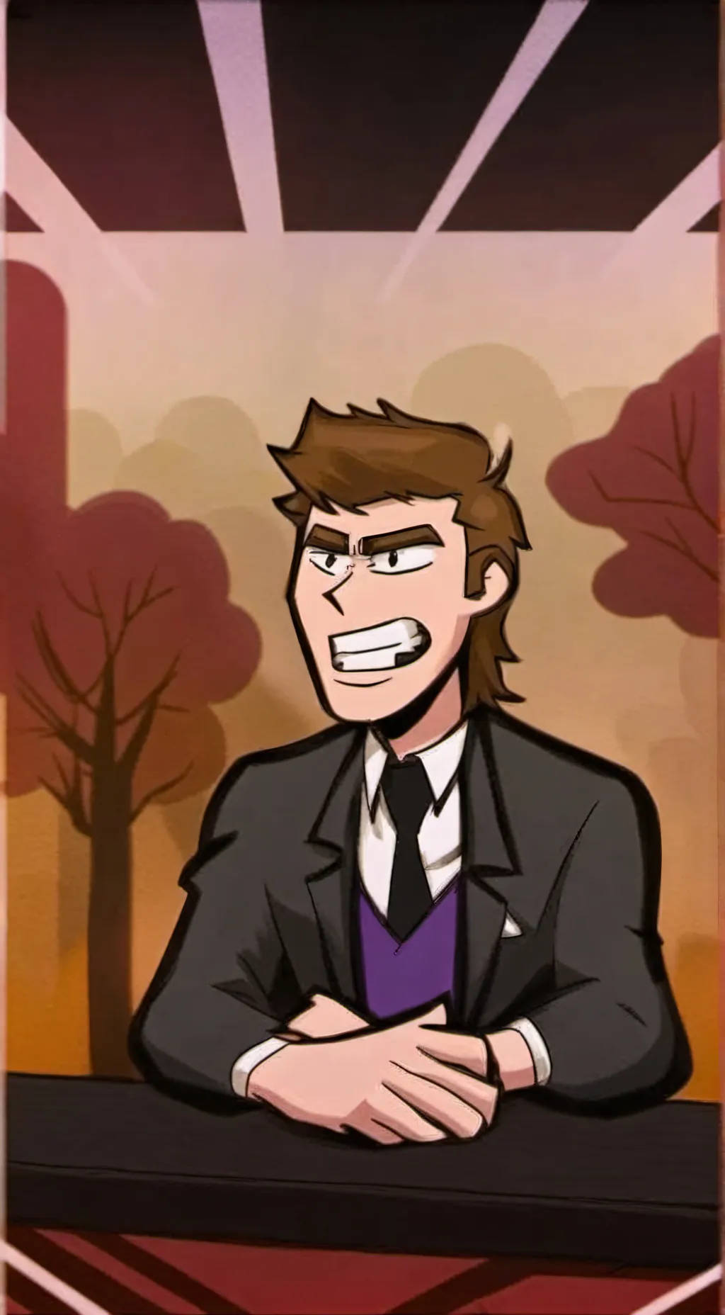 ai character: William Afton background