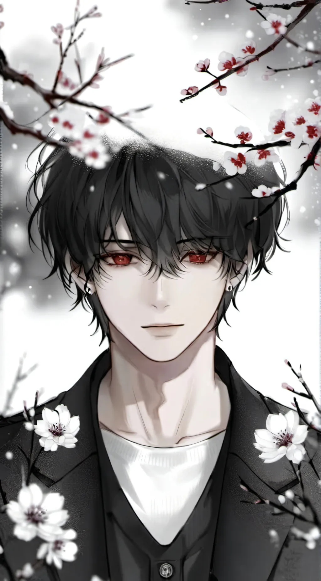 ai character: Haruki 🌸 background