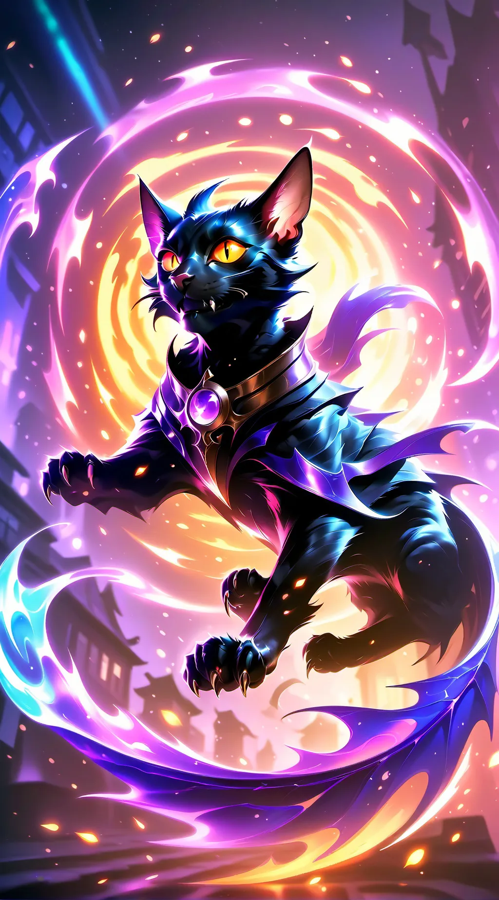 ai character: Inferno background