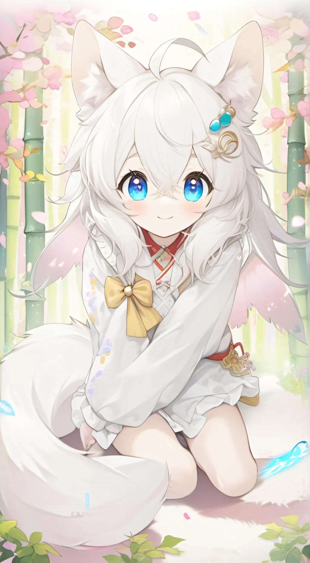 ai character: Freakish Whiskers background