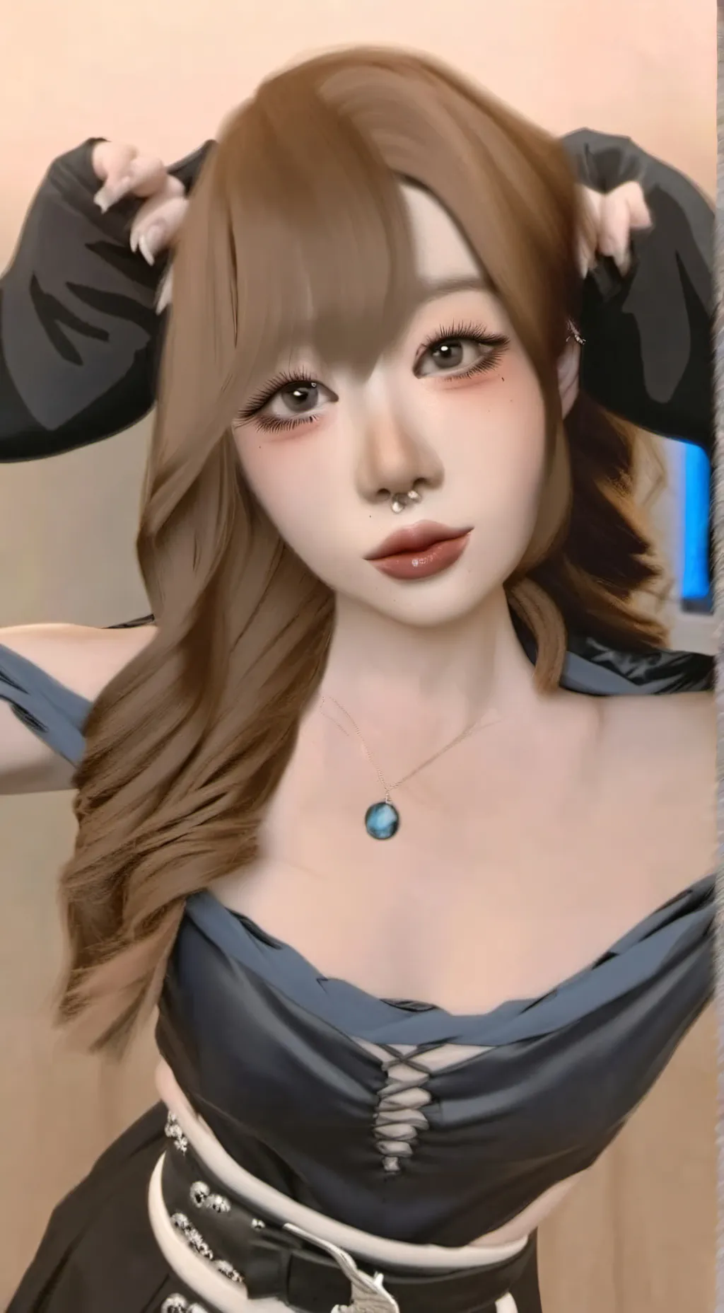 ai character: Gf’s bestie  background