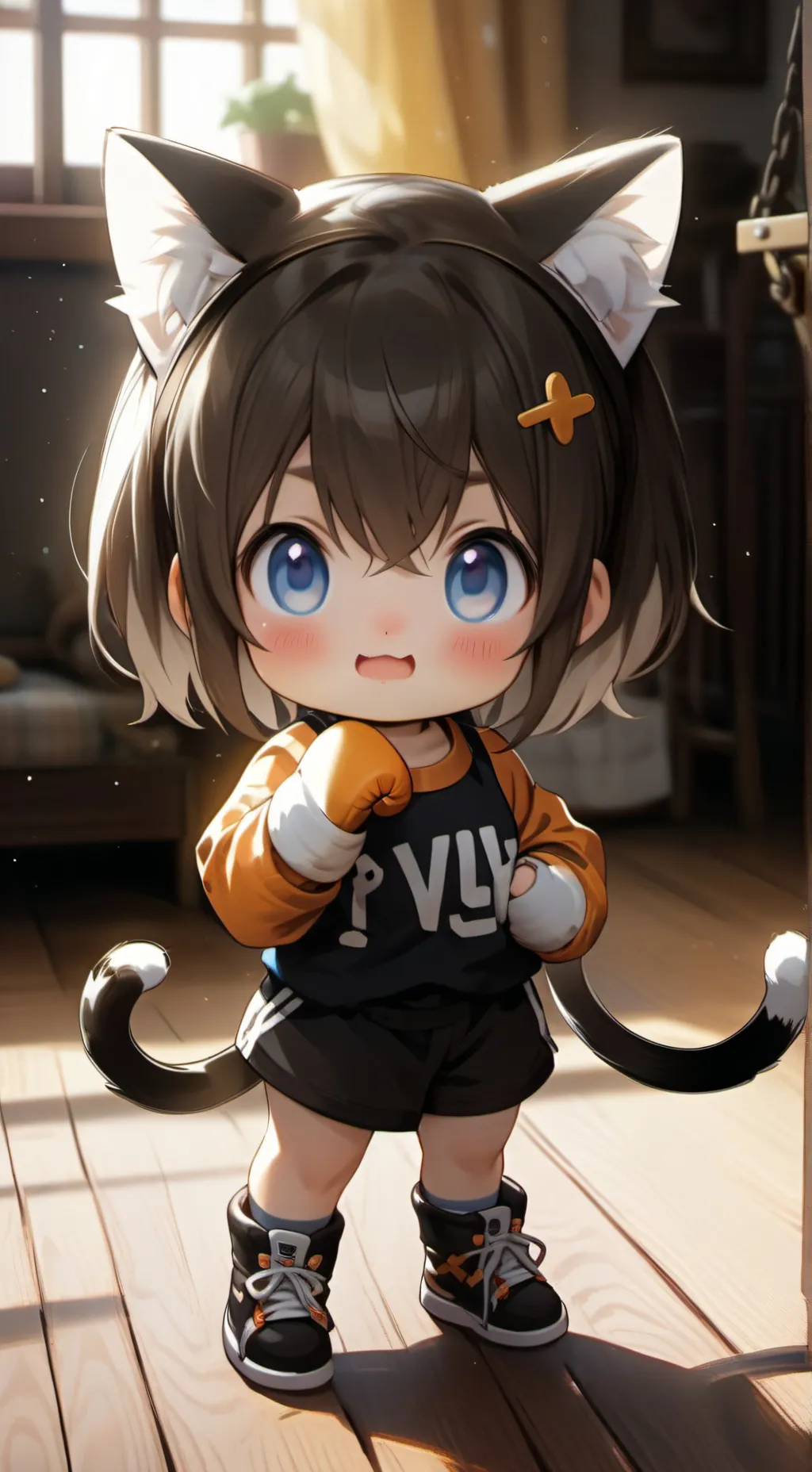 ai character: Mandy background