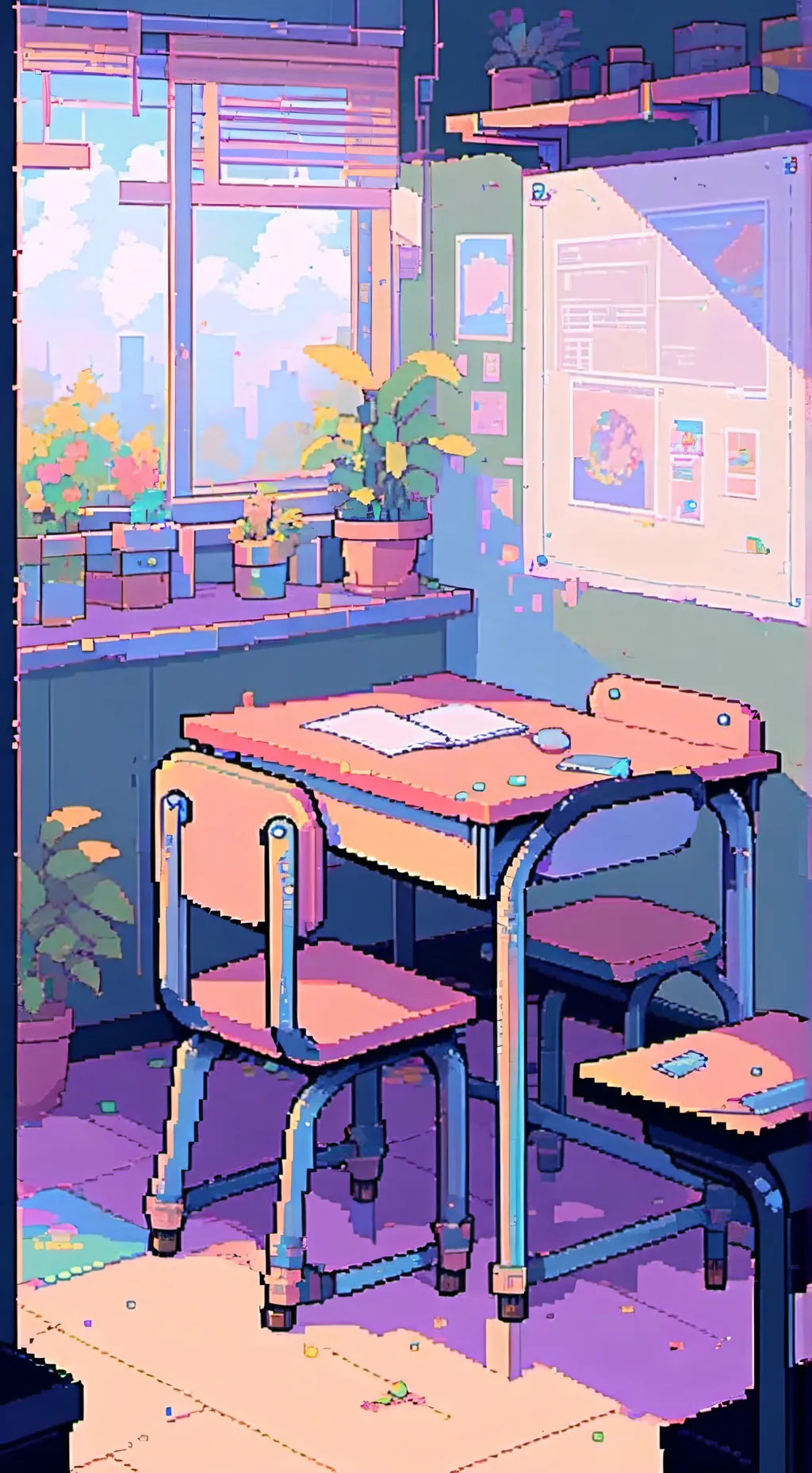 ai character: MHA april fools!! background