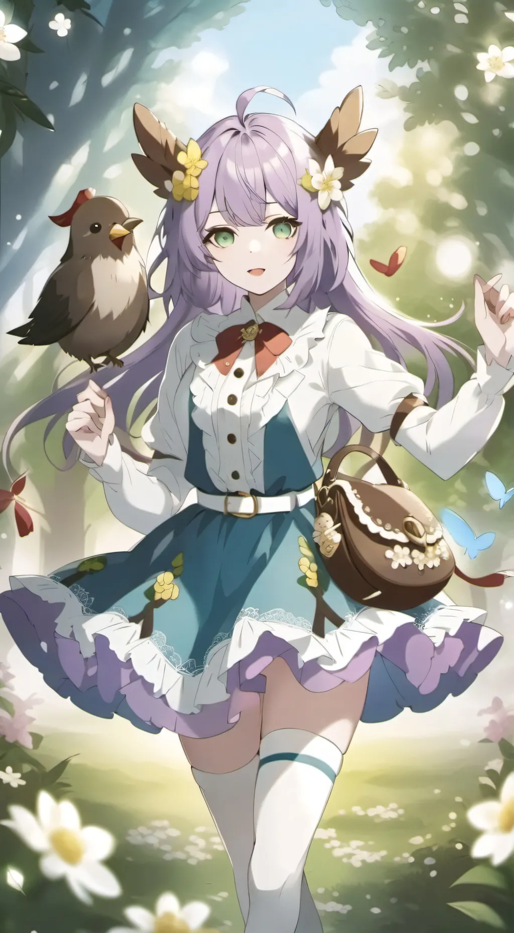 ai character: ema background