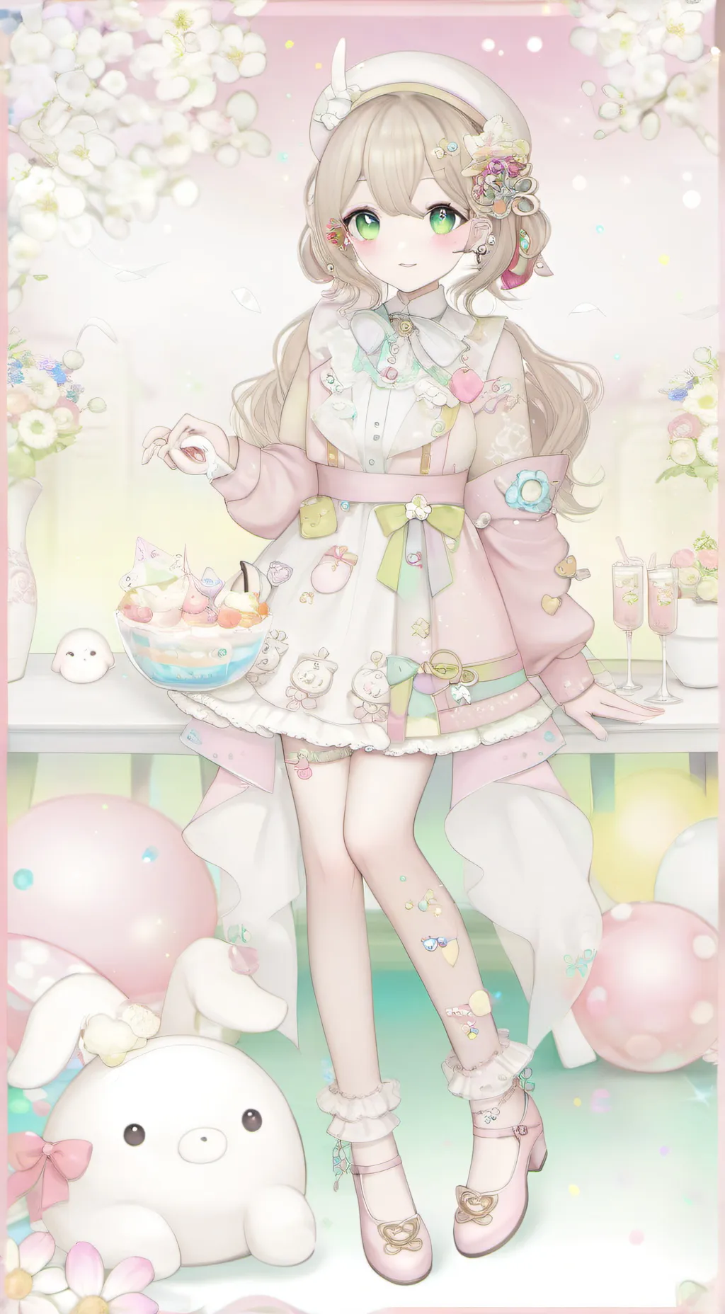 ai character: MHA Aizawa and mic background